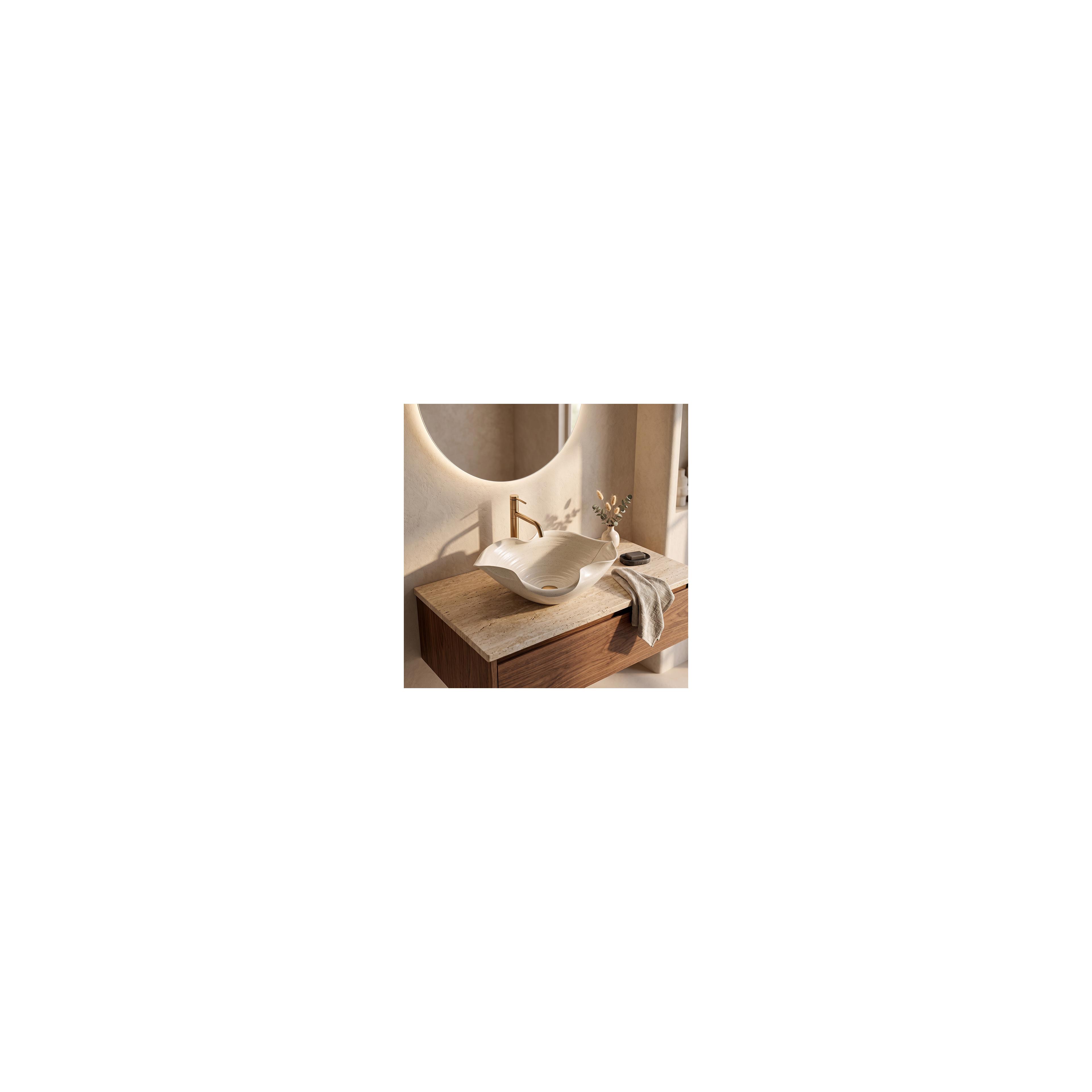 Ceramic Countertop Basin REA HM-02 Handmade ART