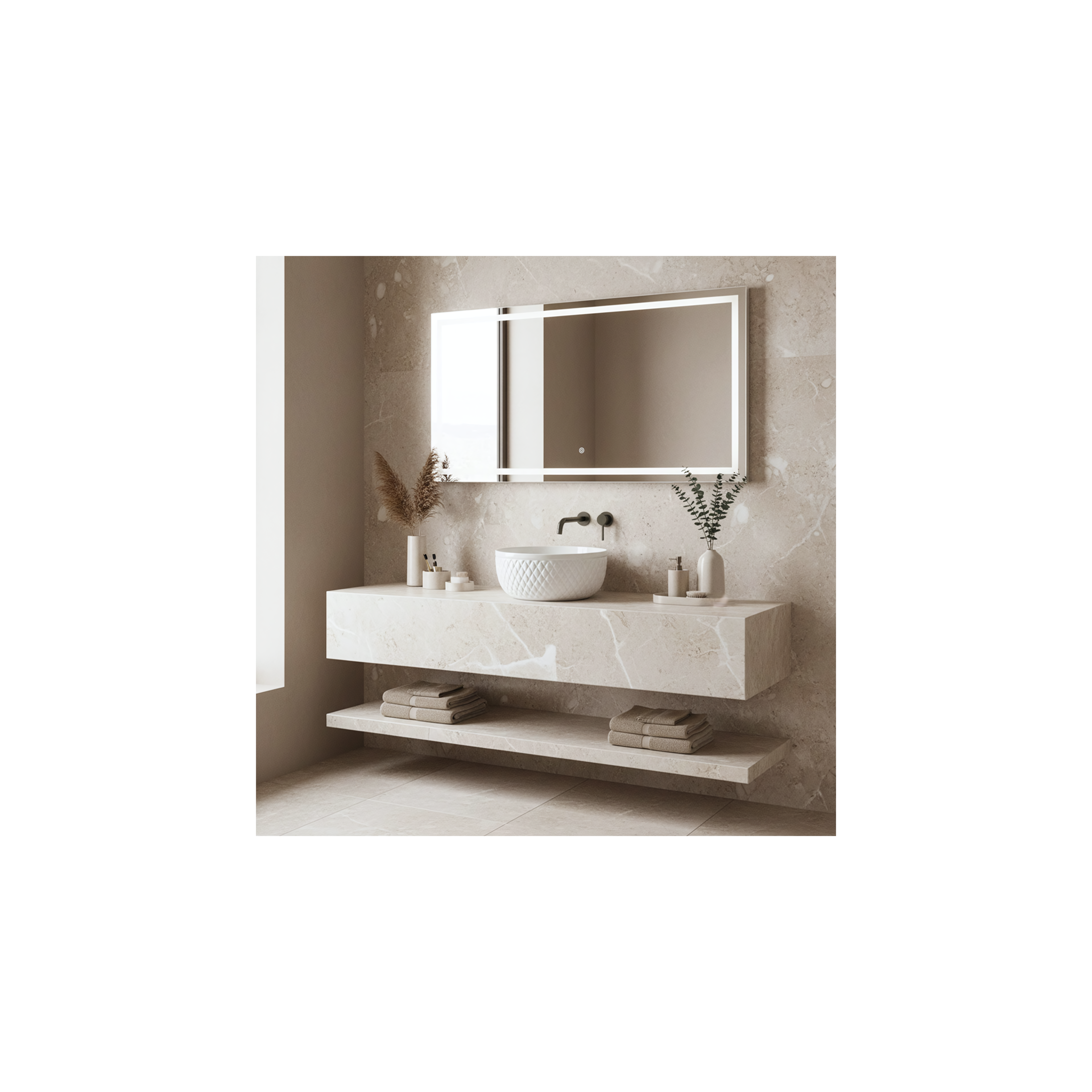 Countertop washbasin Rea Galaxy