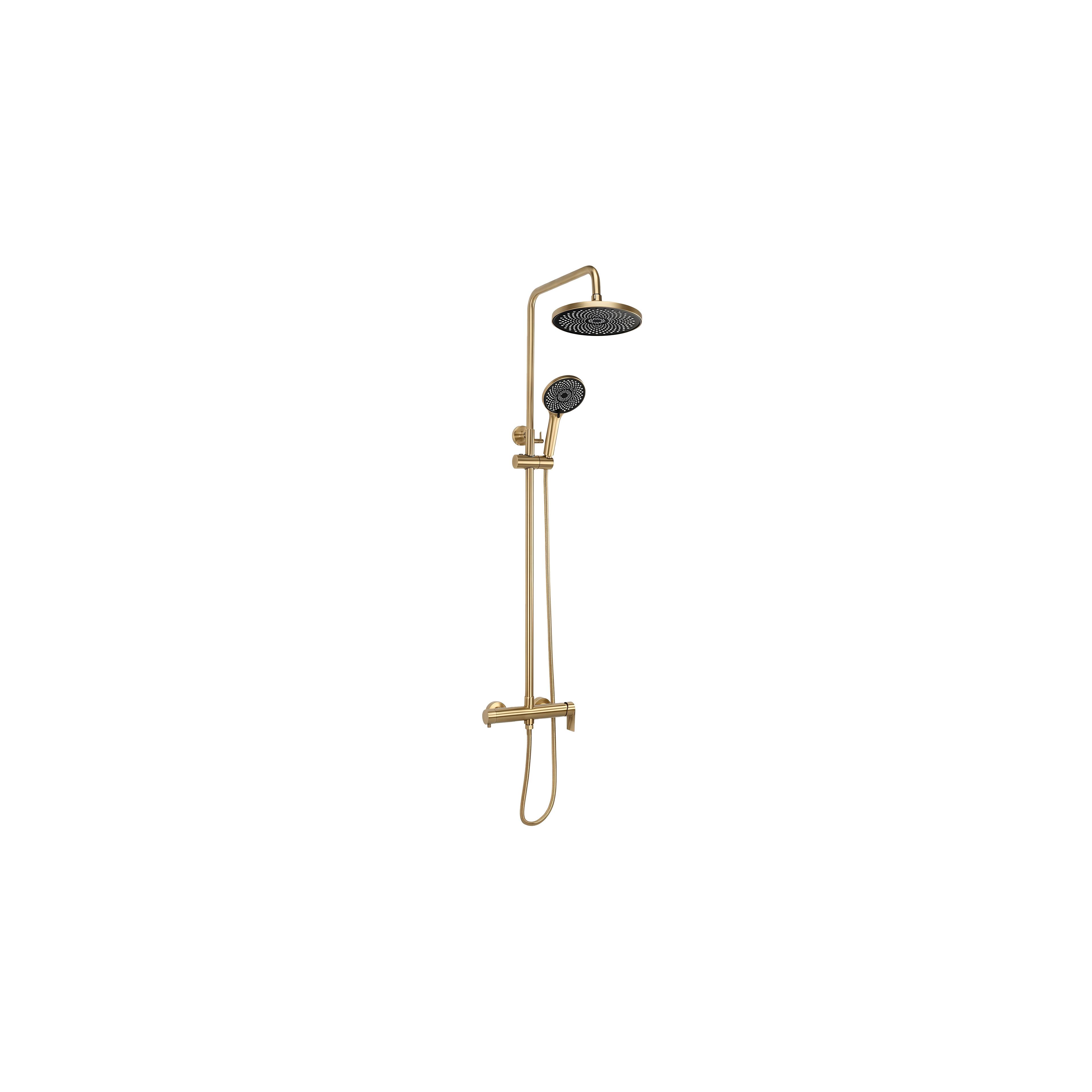Shower set Rea Hunter Brush Gold