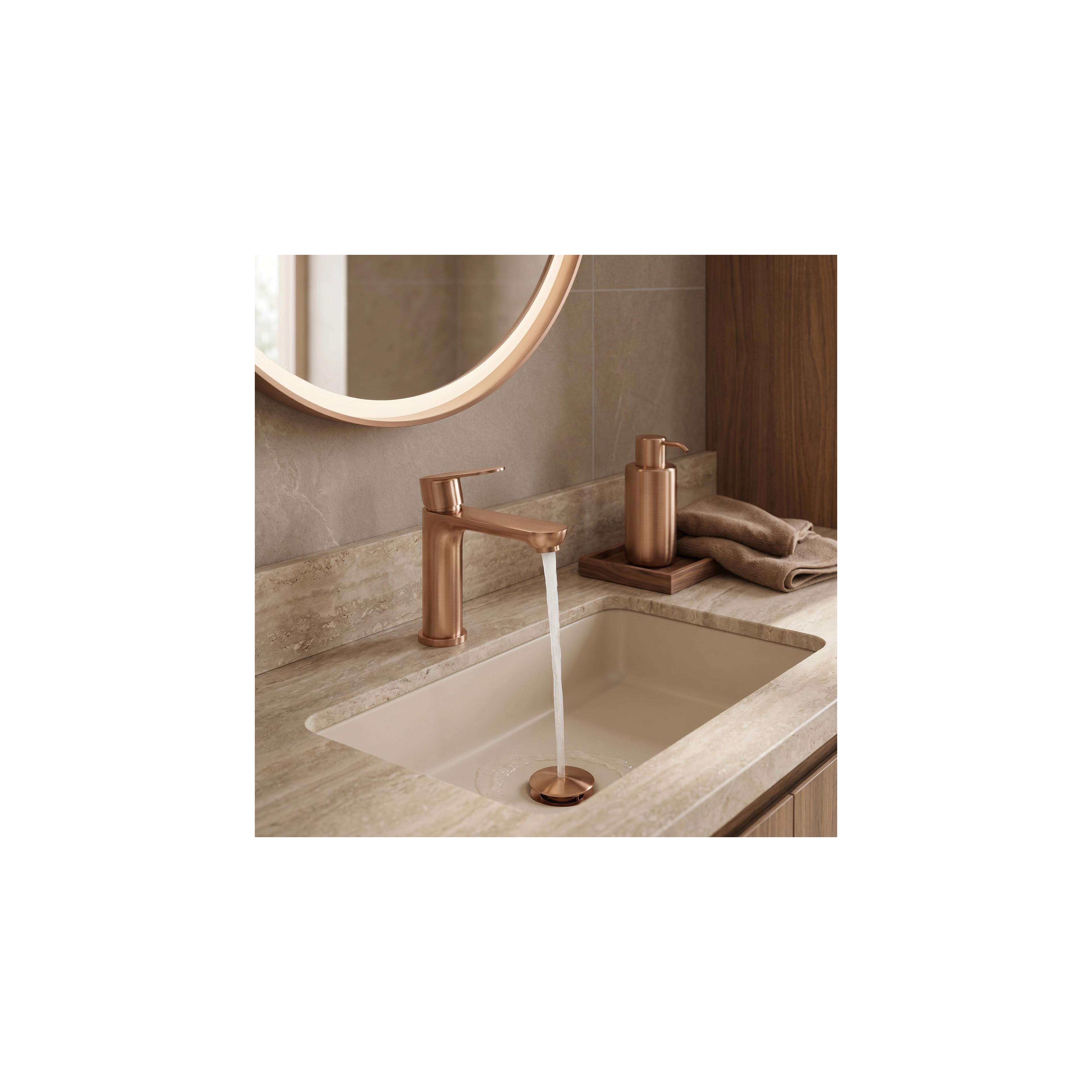Смесител за баня Rea Logan Brush Copper