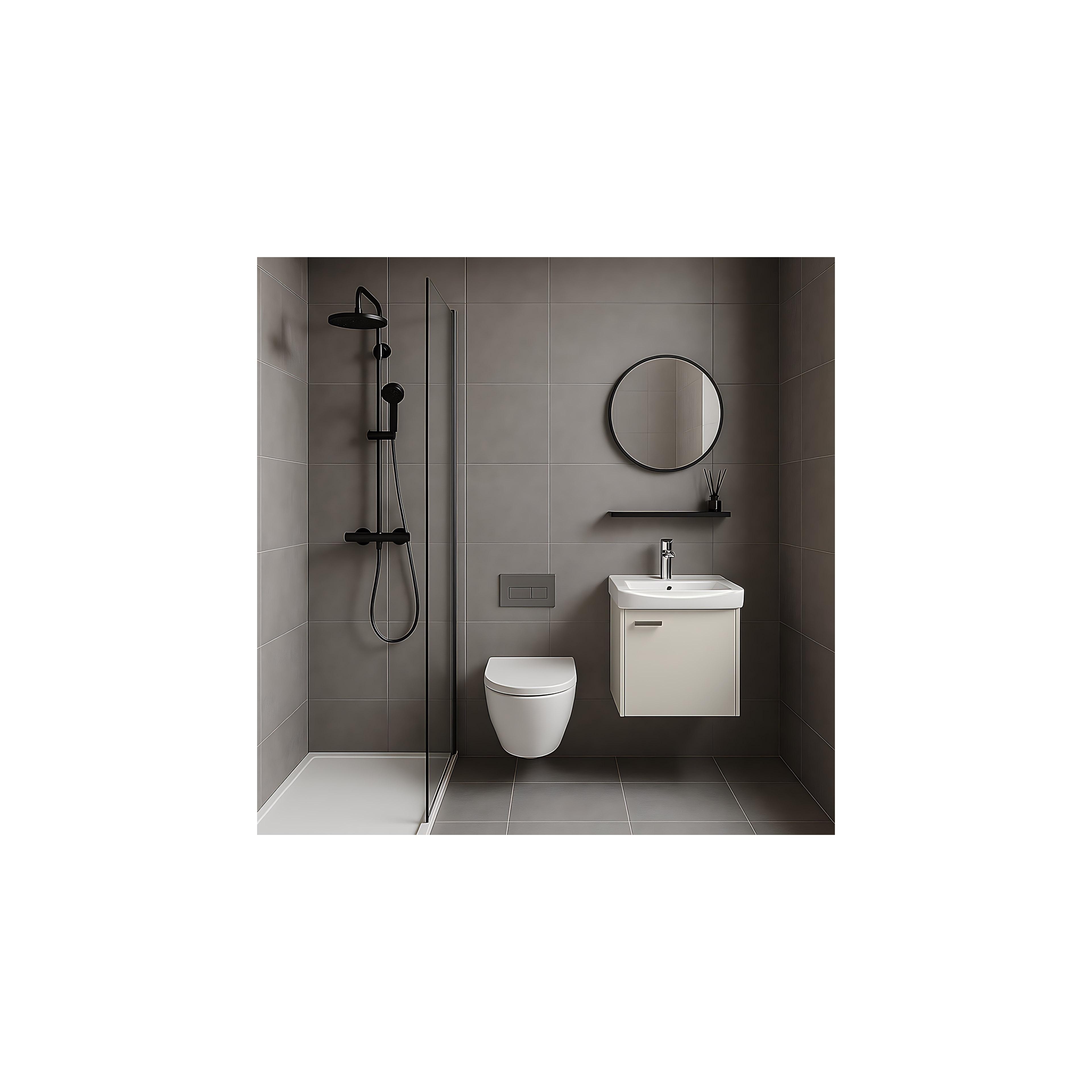 Badkamermeubelset met wastafel Molly 40cm Beige