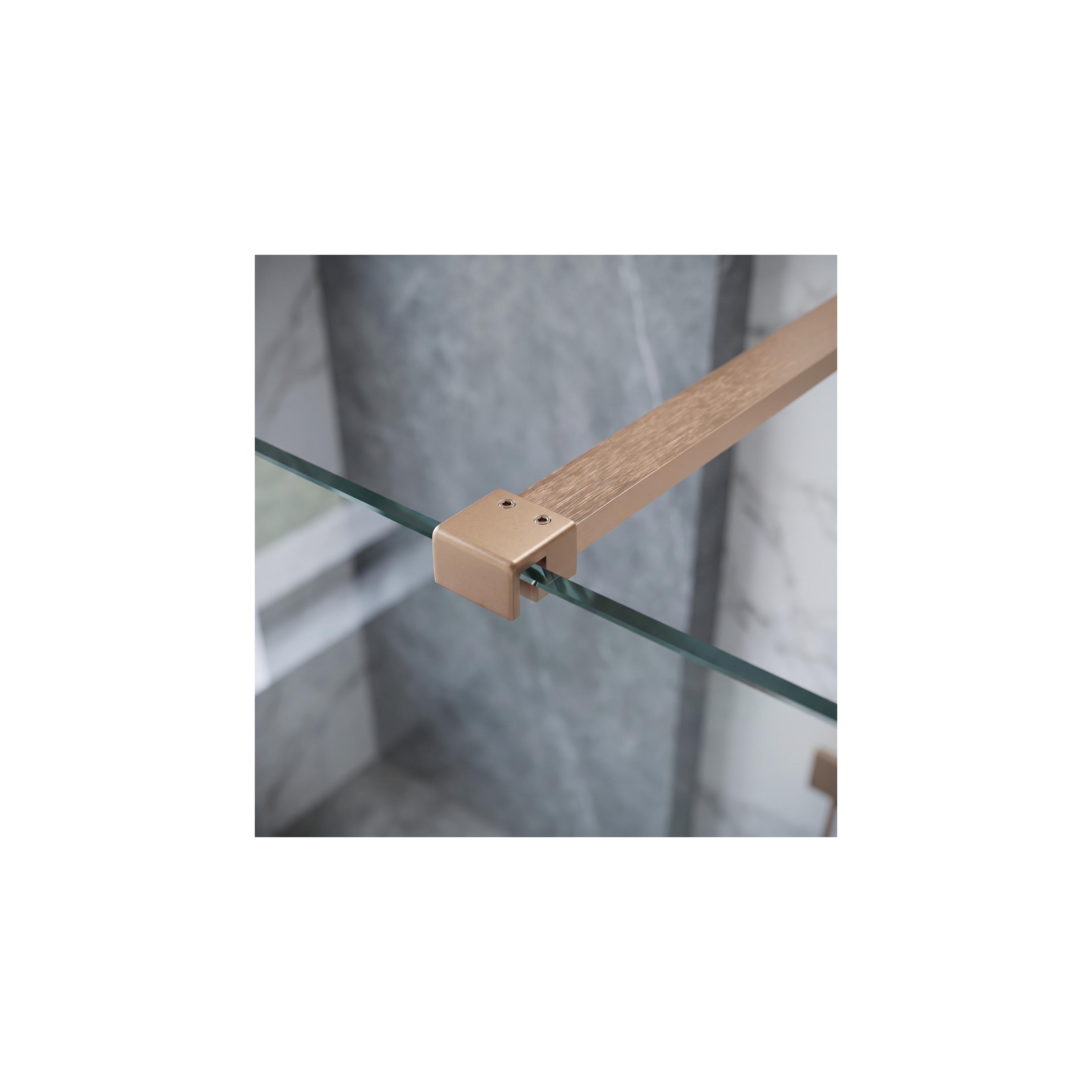 Vzpěra pro sprchovou zástěnu 150 cm Rea Brush Copper