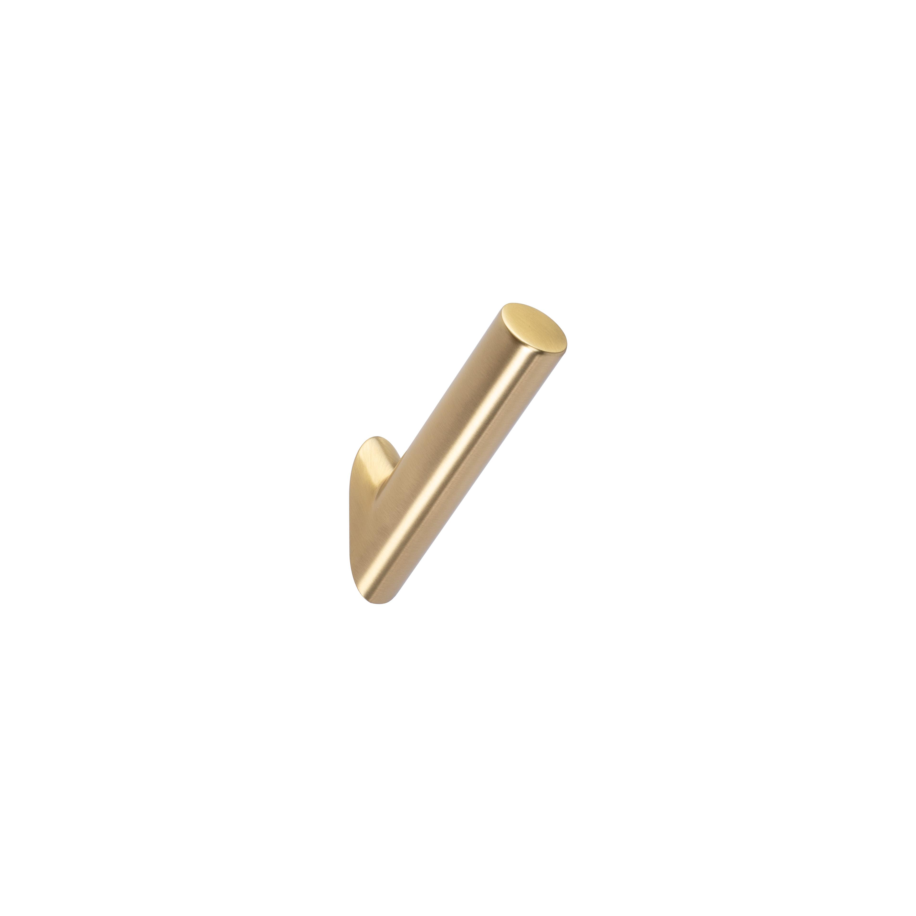 Bathroom hook WILL Brush Gold