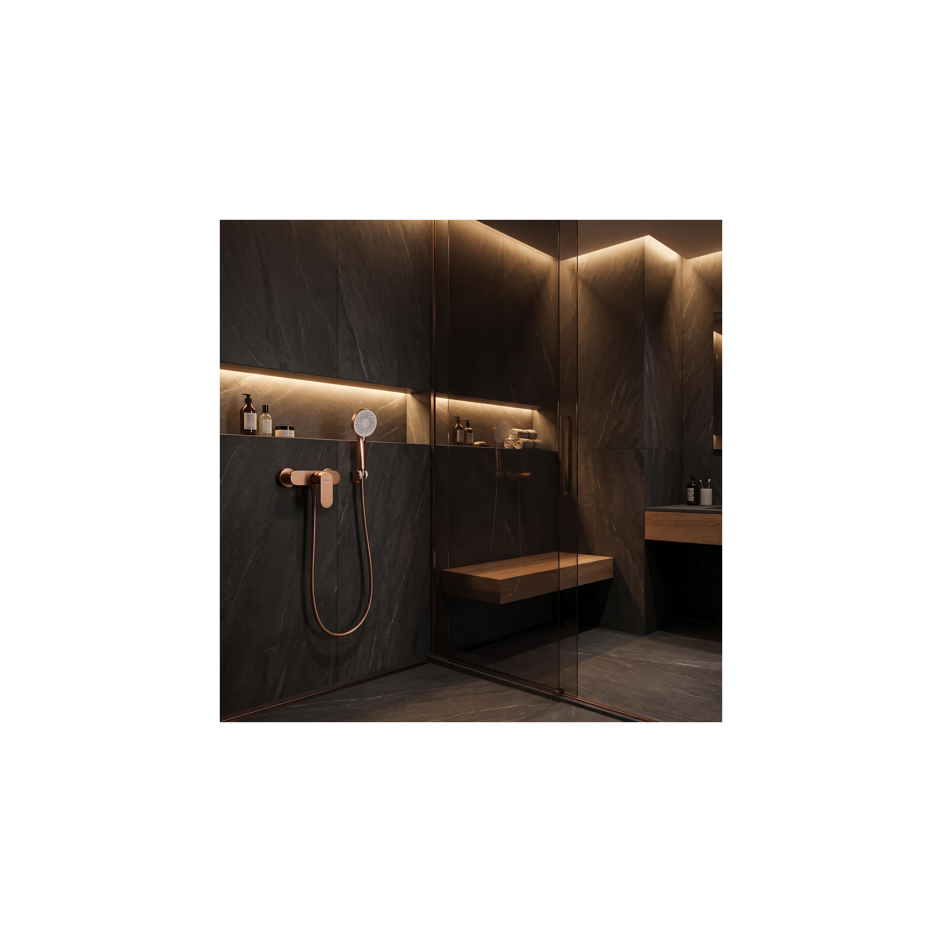 Shower faucet REA DROP Brush Copper