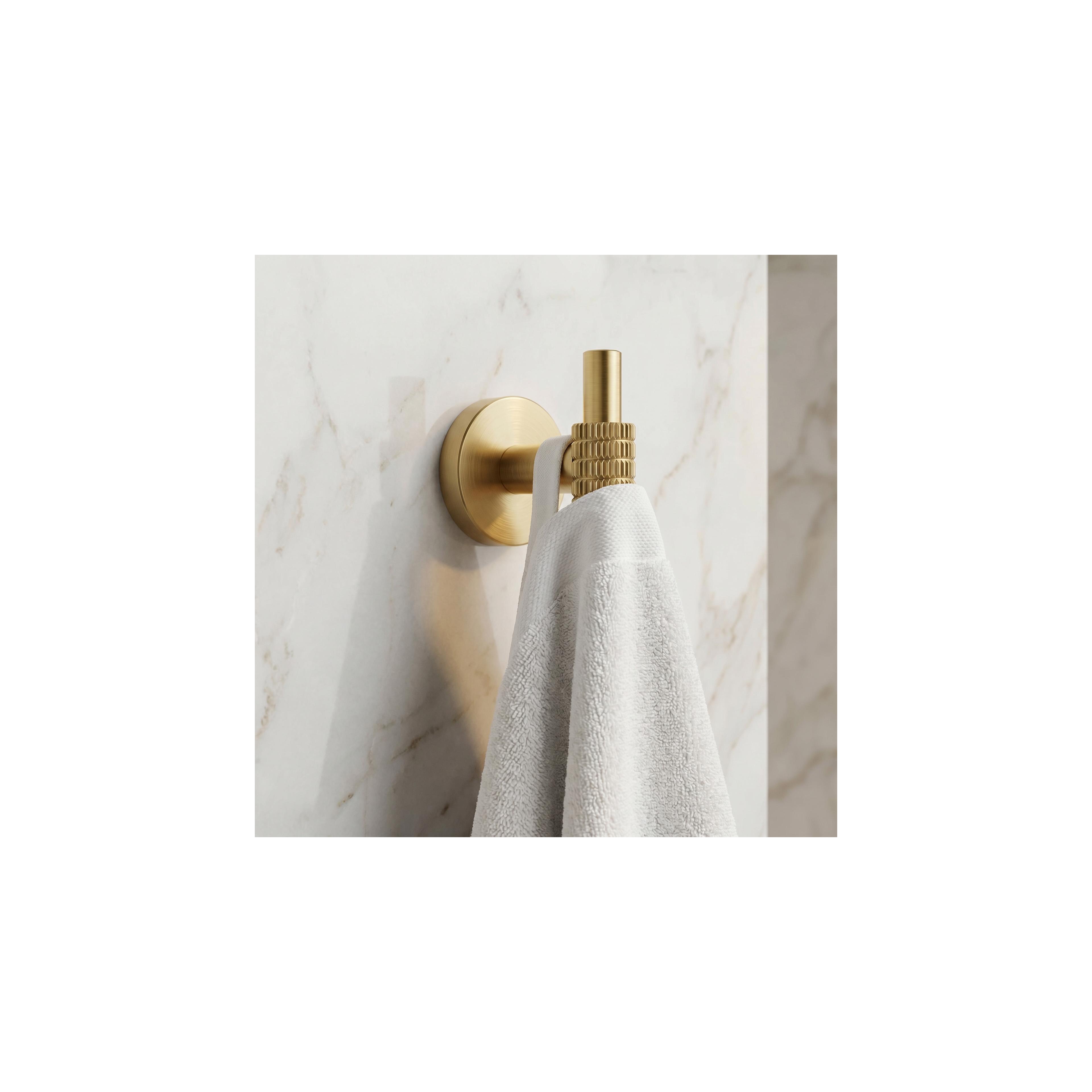 Bathroom hook 29104 Riwon Brush Gold