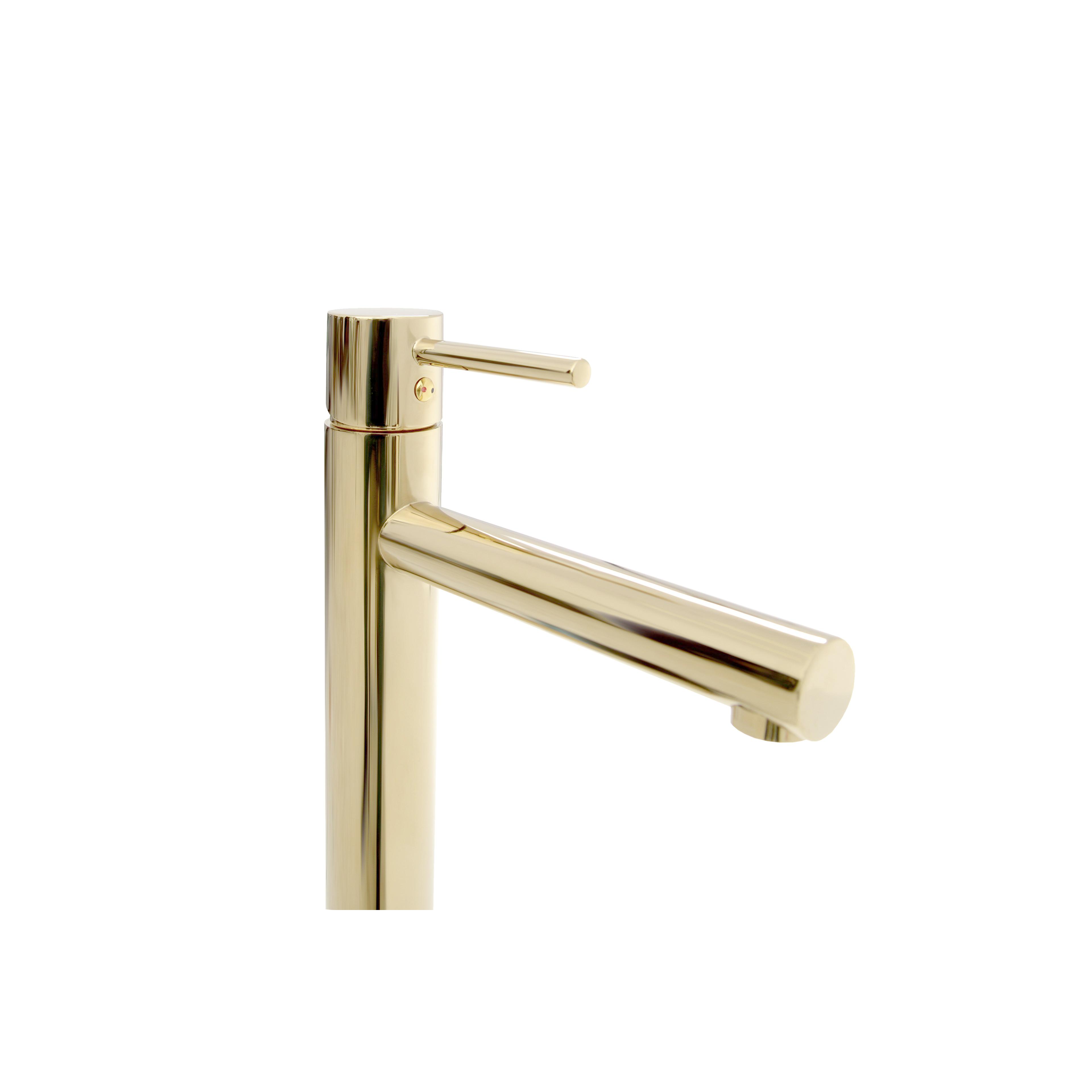Baterie pentru baie Rea Tess High Light Gold