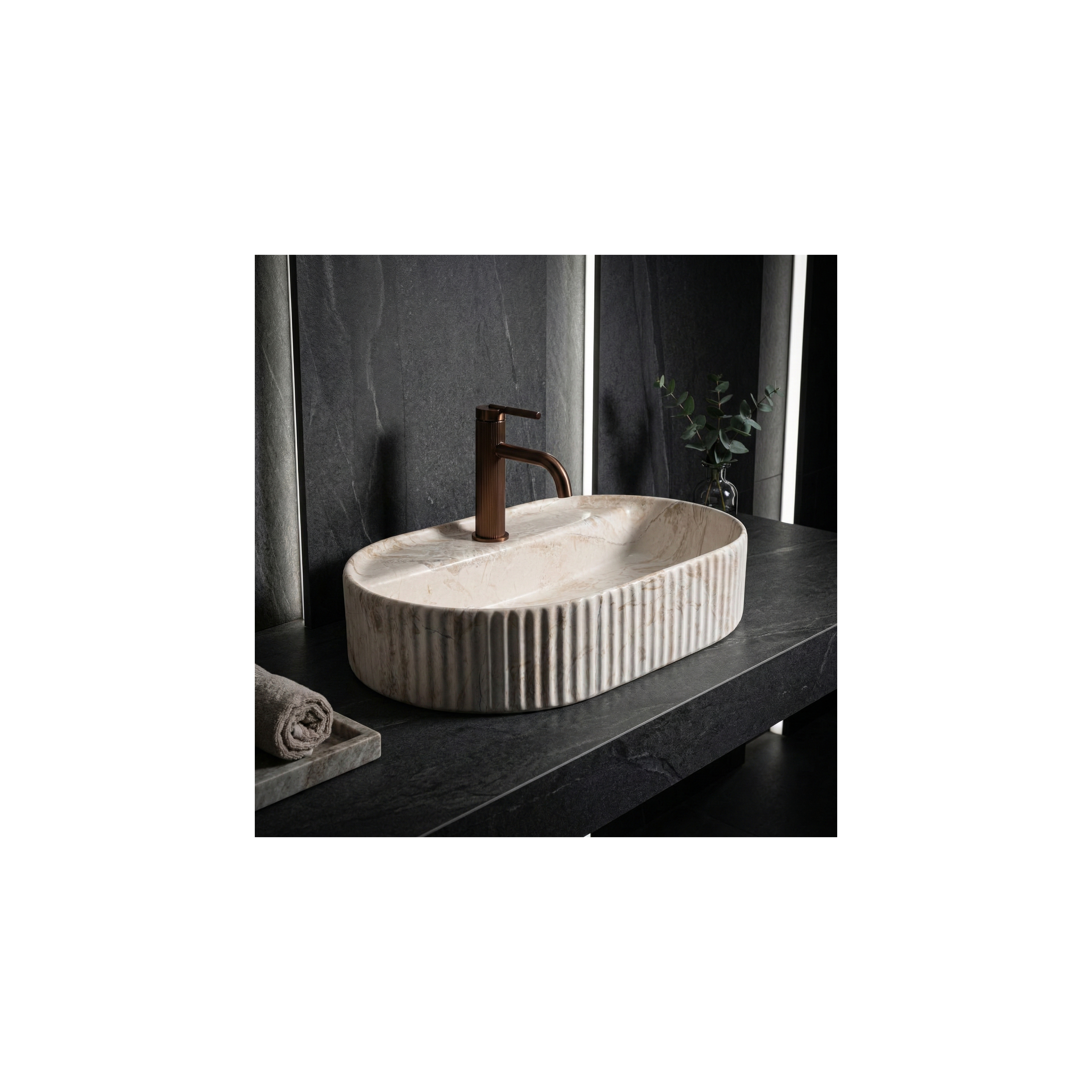 Countertop washbasin Rea Marcela 60 Saturn