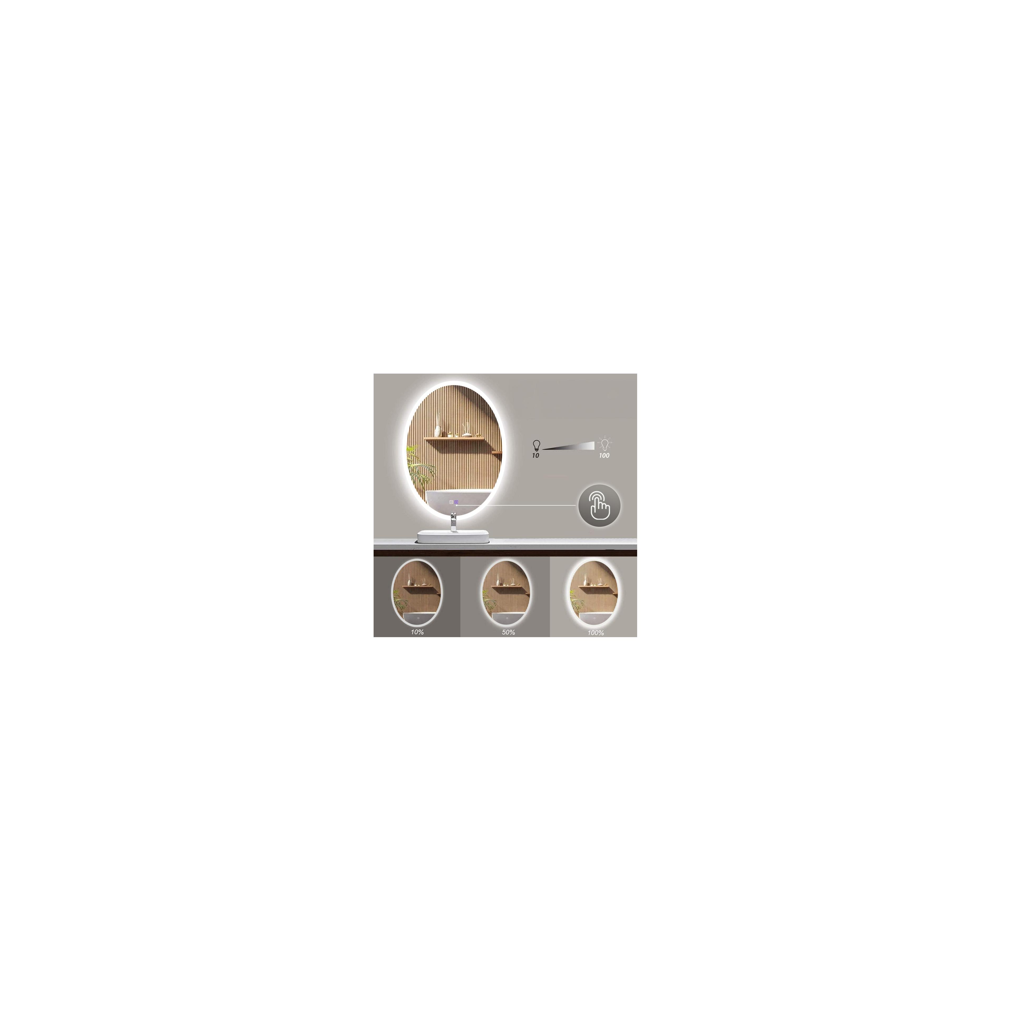 Miroir LED 60x80cm WWA