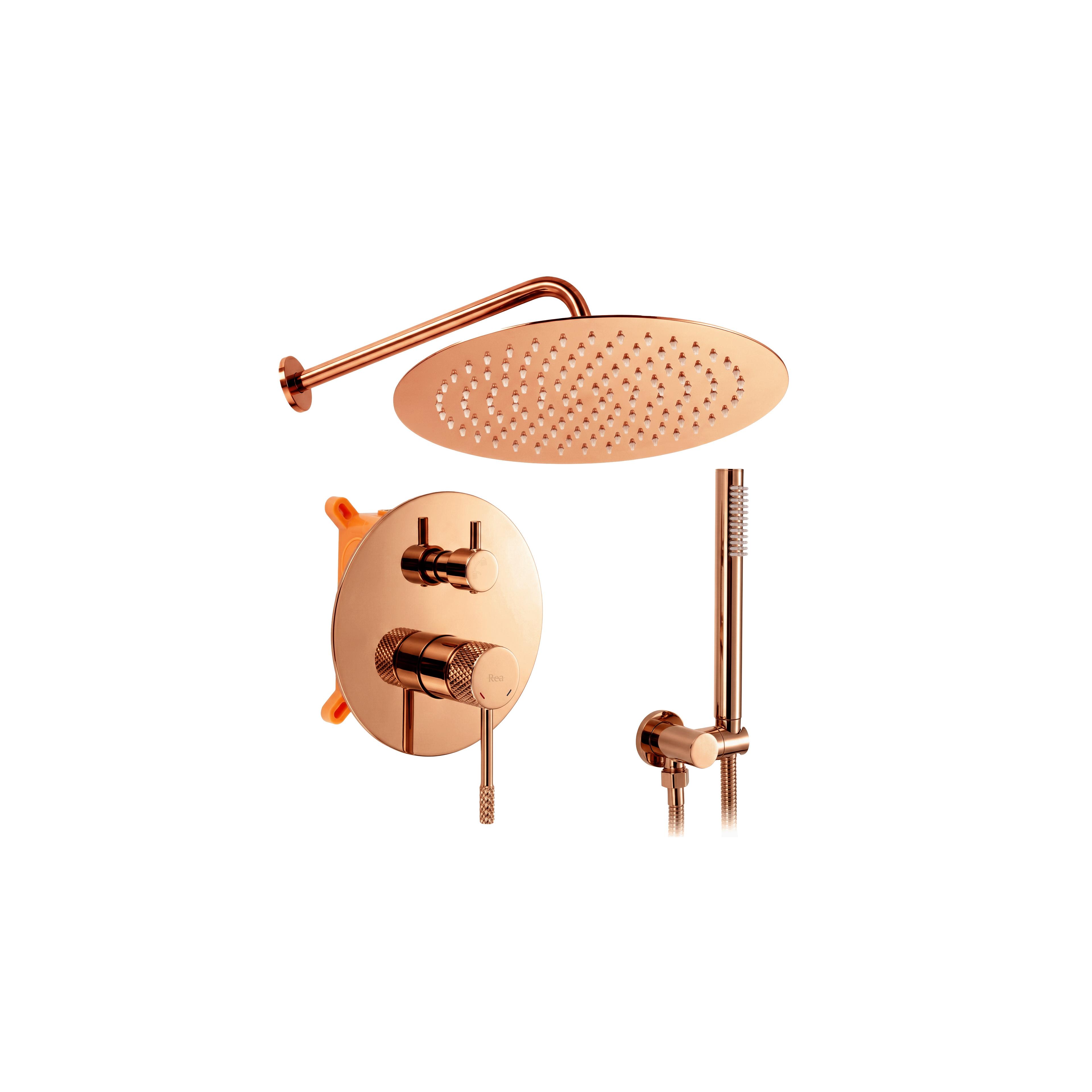 Shower system Rea Venti Copper + BOX