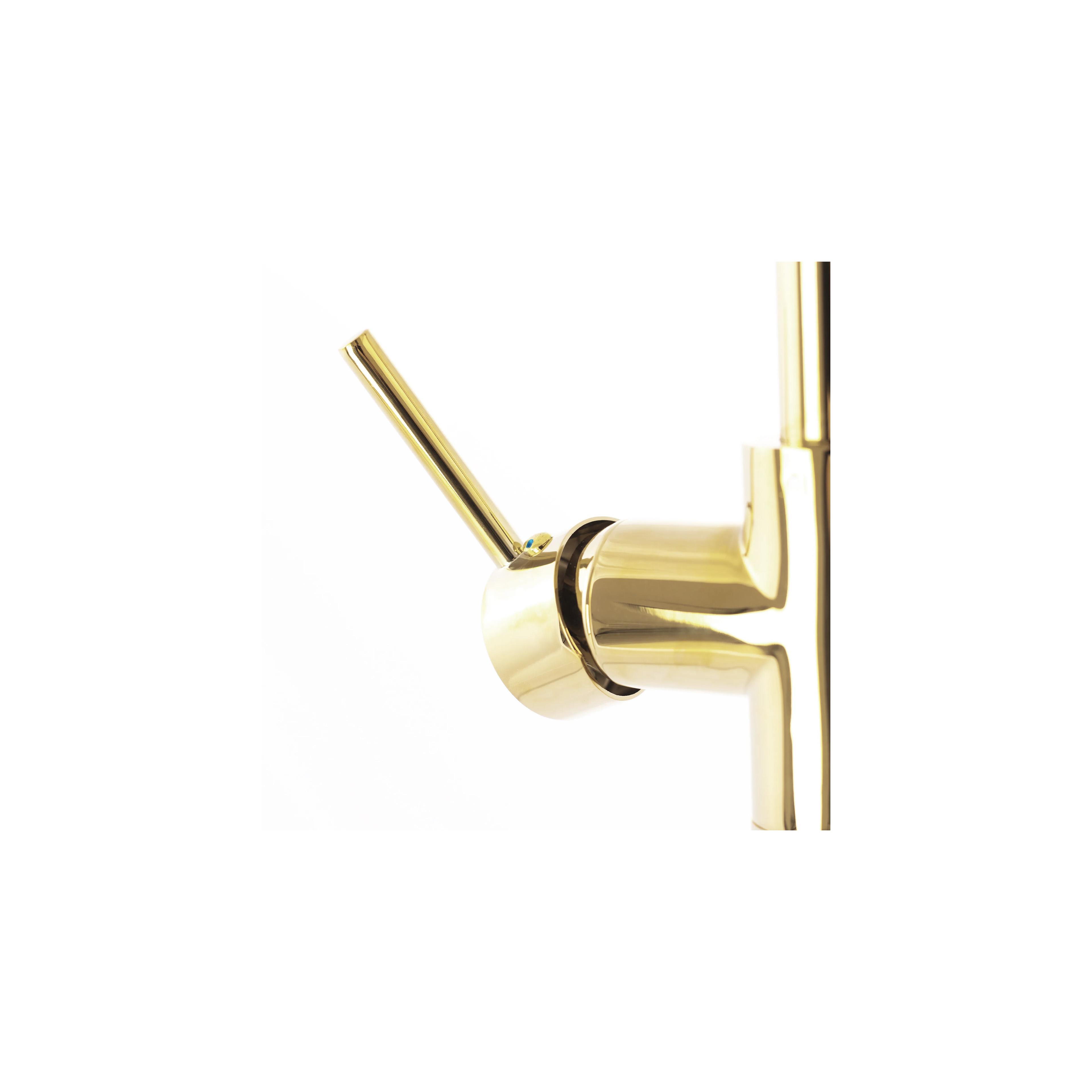 Baterie pentru cada Freestanding Rea Lungo Ortis Auriu Gold
