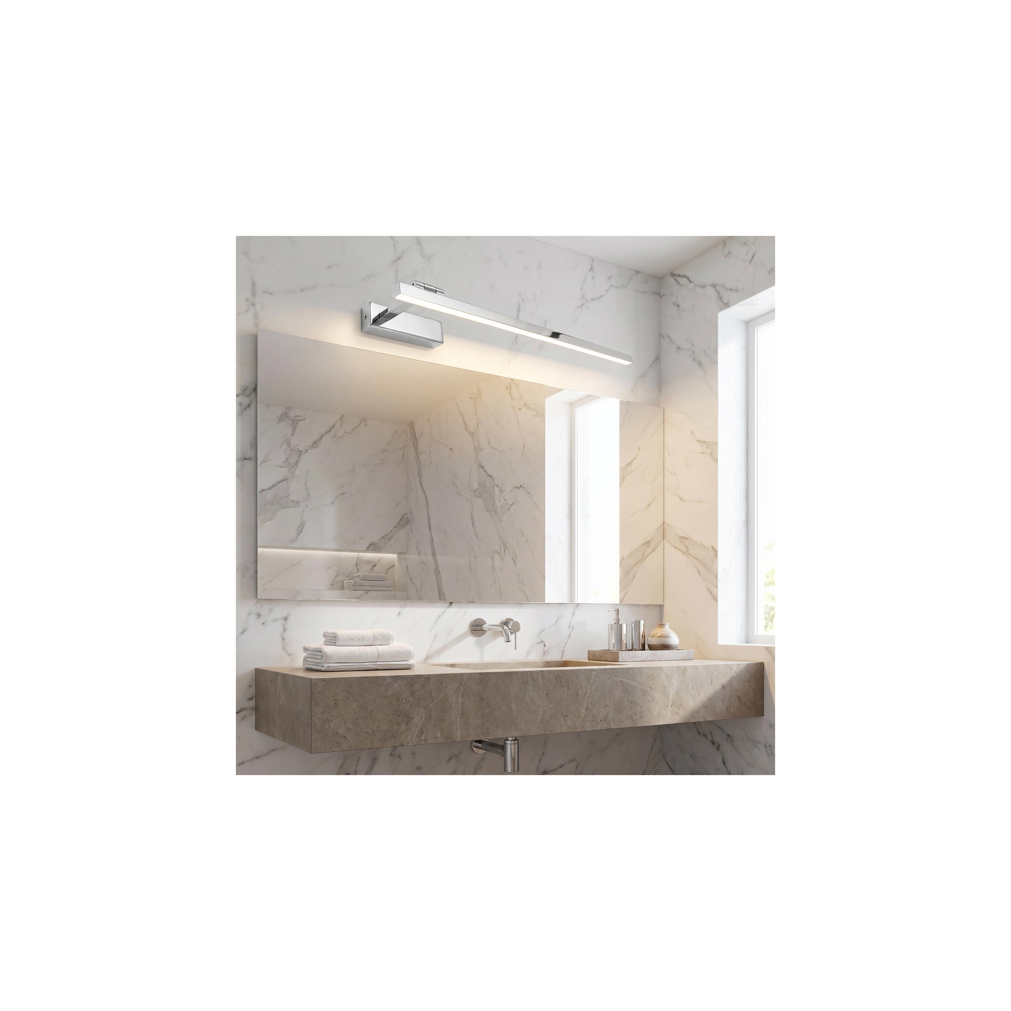 Vannitoa seina LED-valgusti SWE029-1W 60cm CHROME