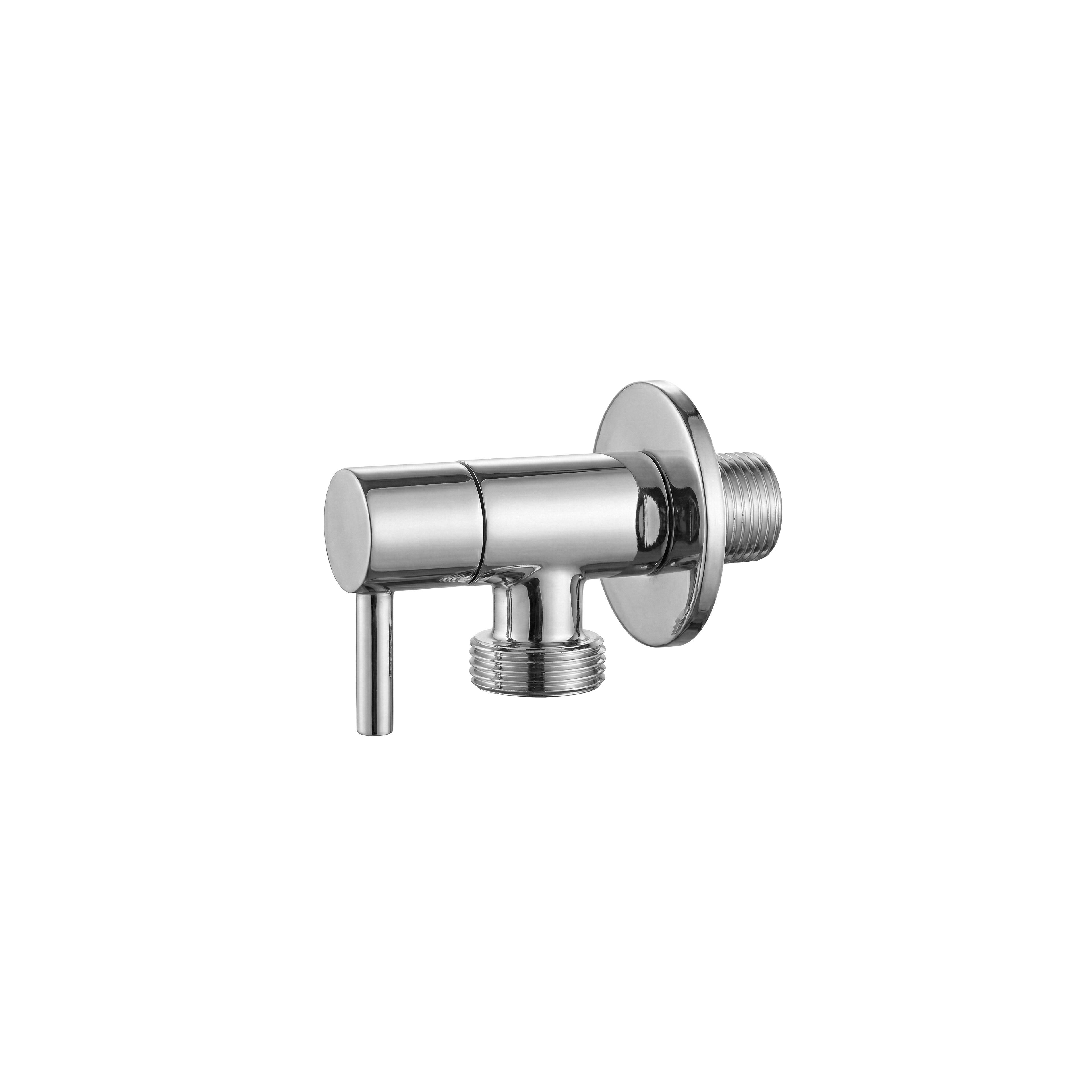 Robinet d’angle 1/2" x 3/4" Chrome