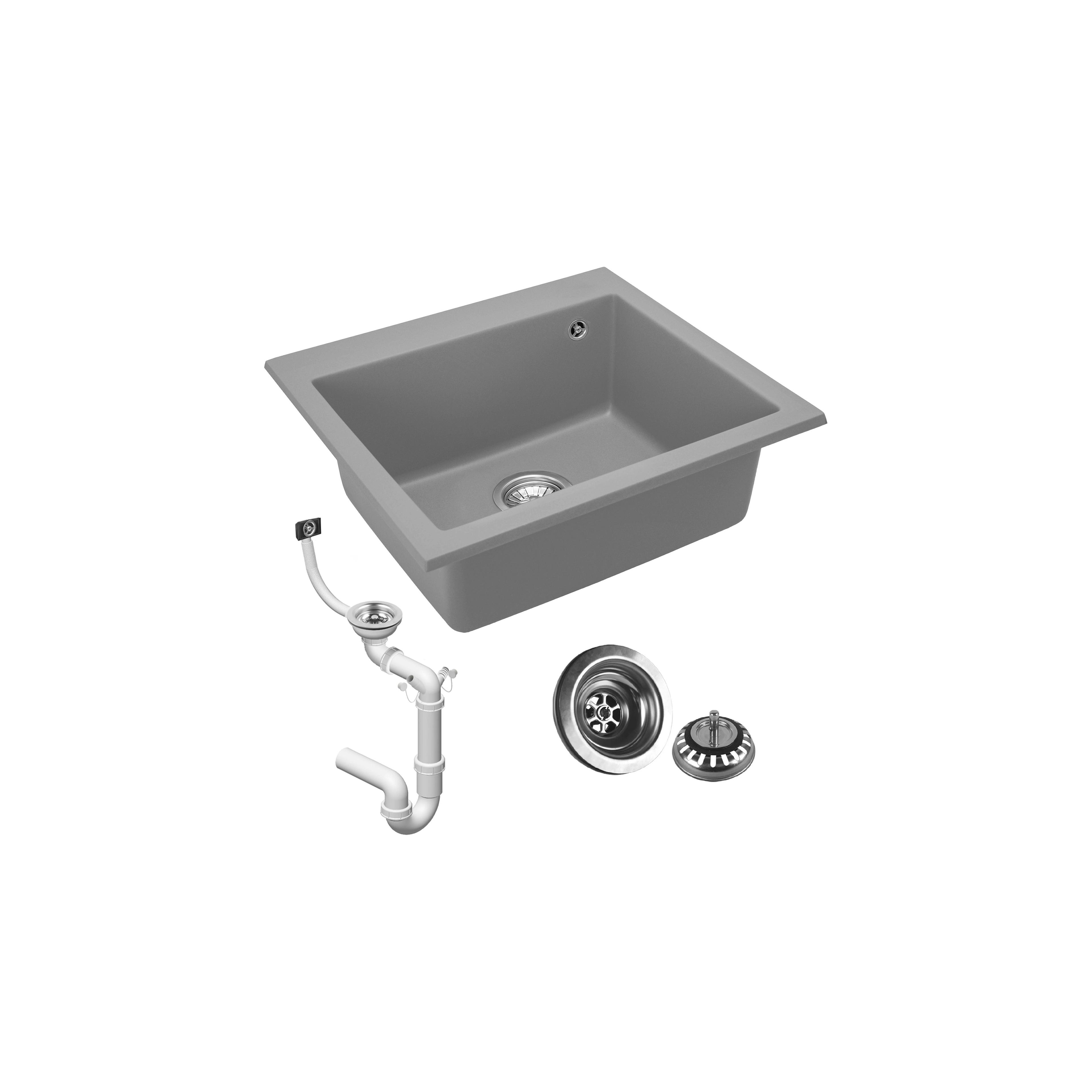 Sinks granit West XL grey