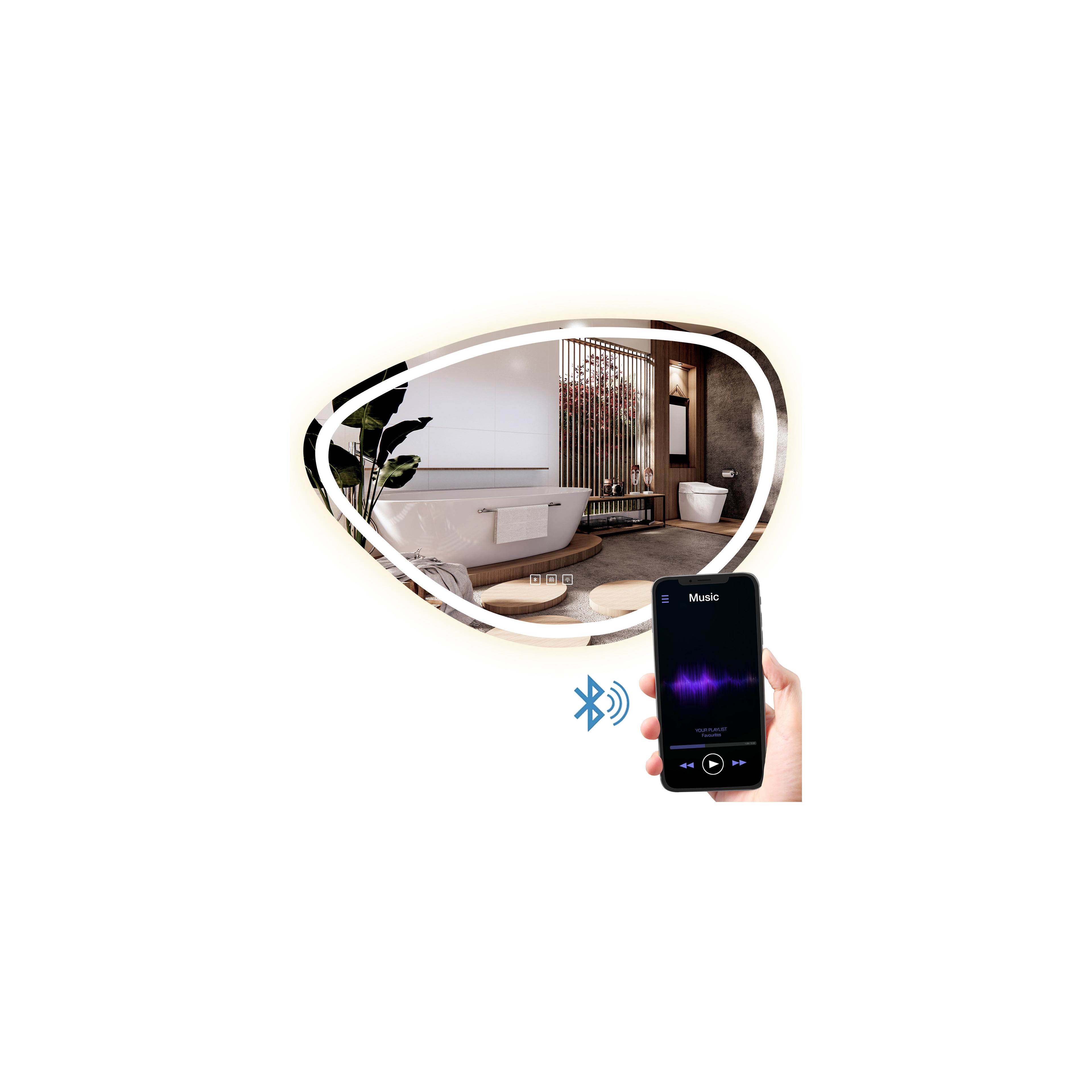 Miroir LED 70x100cm FOG