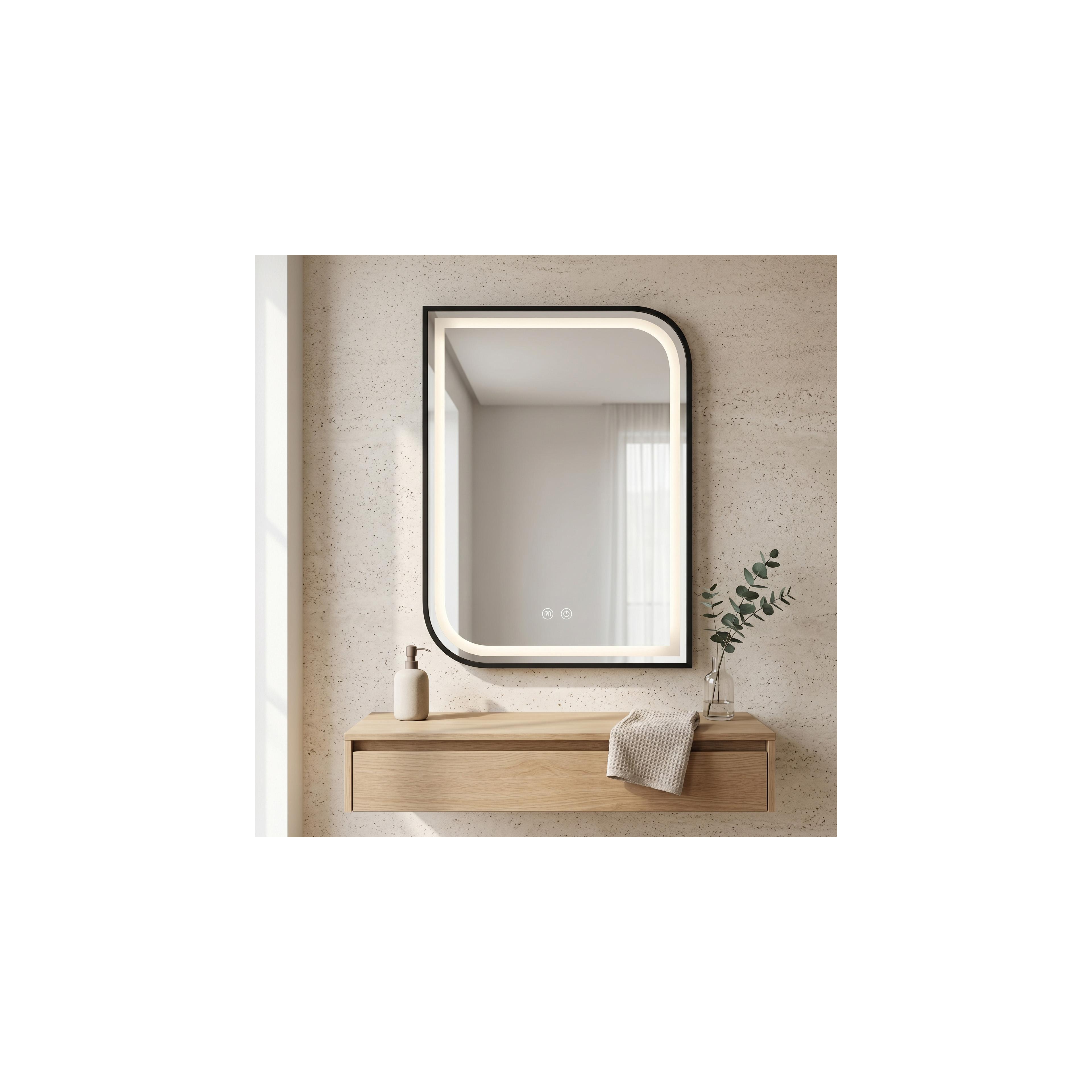 Espejo LED ZONE 80X60 BLACK