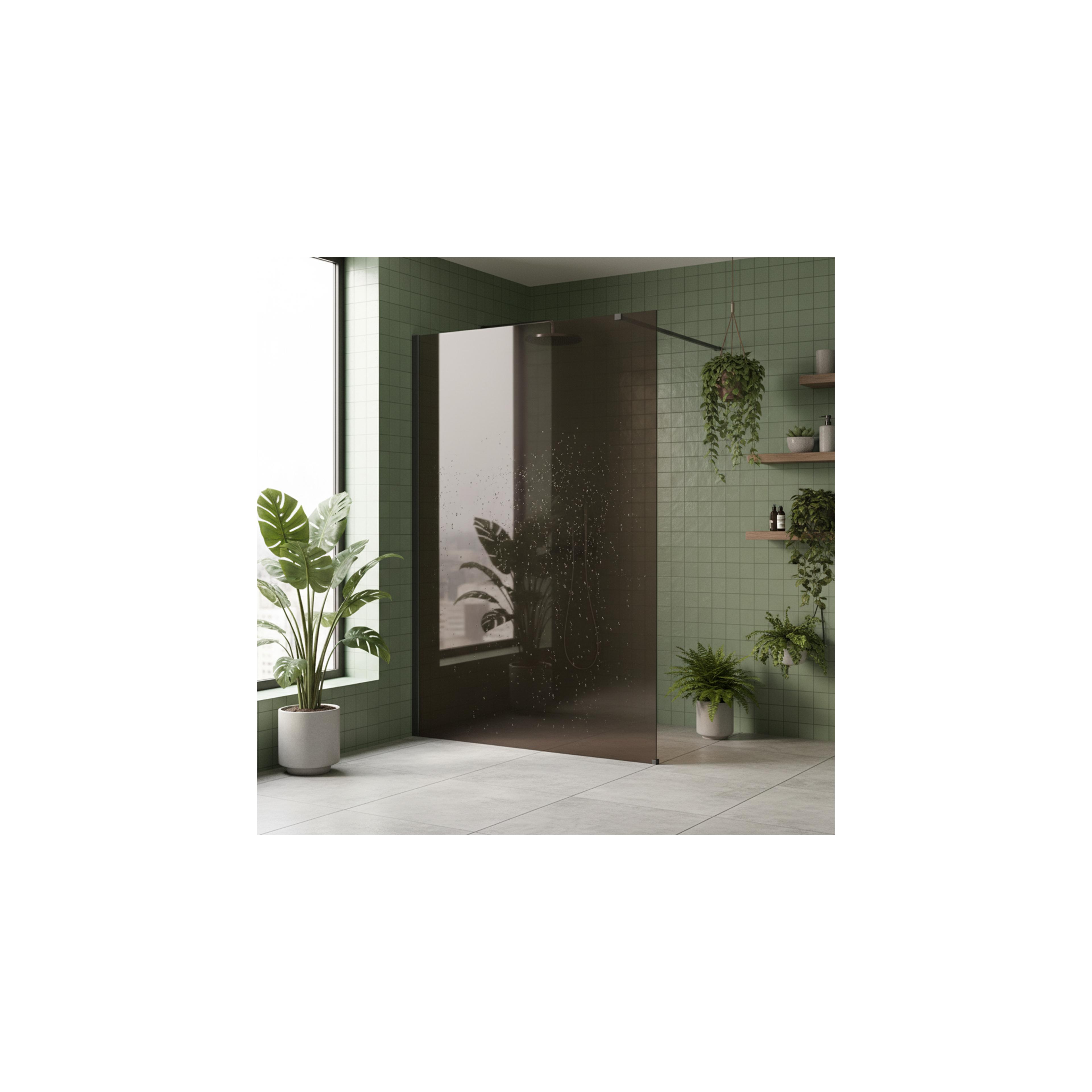 Paroi de douche Rea Flexi Brown / Titan 110