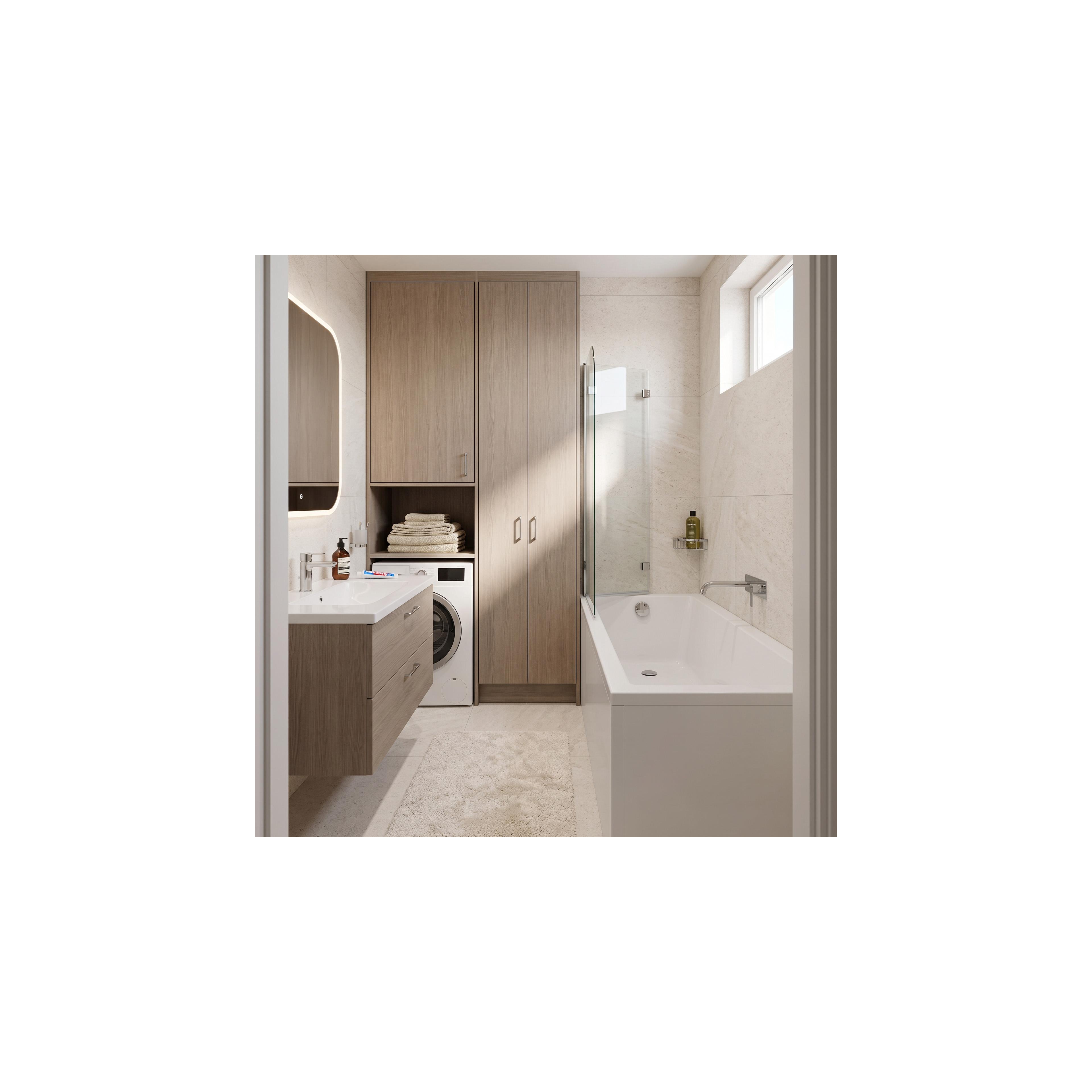Baignoire acrylique encastrable Rea Catania 180