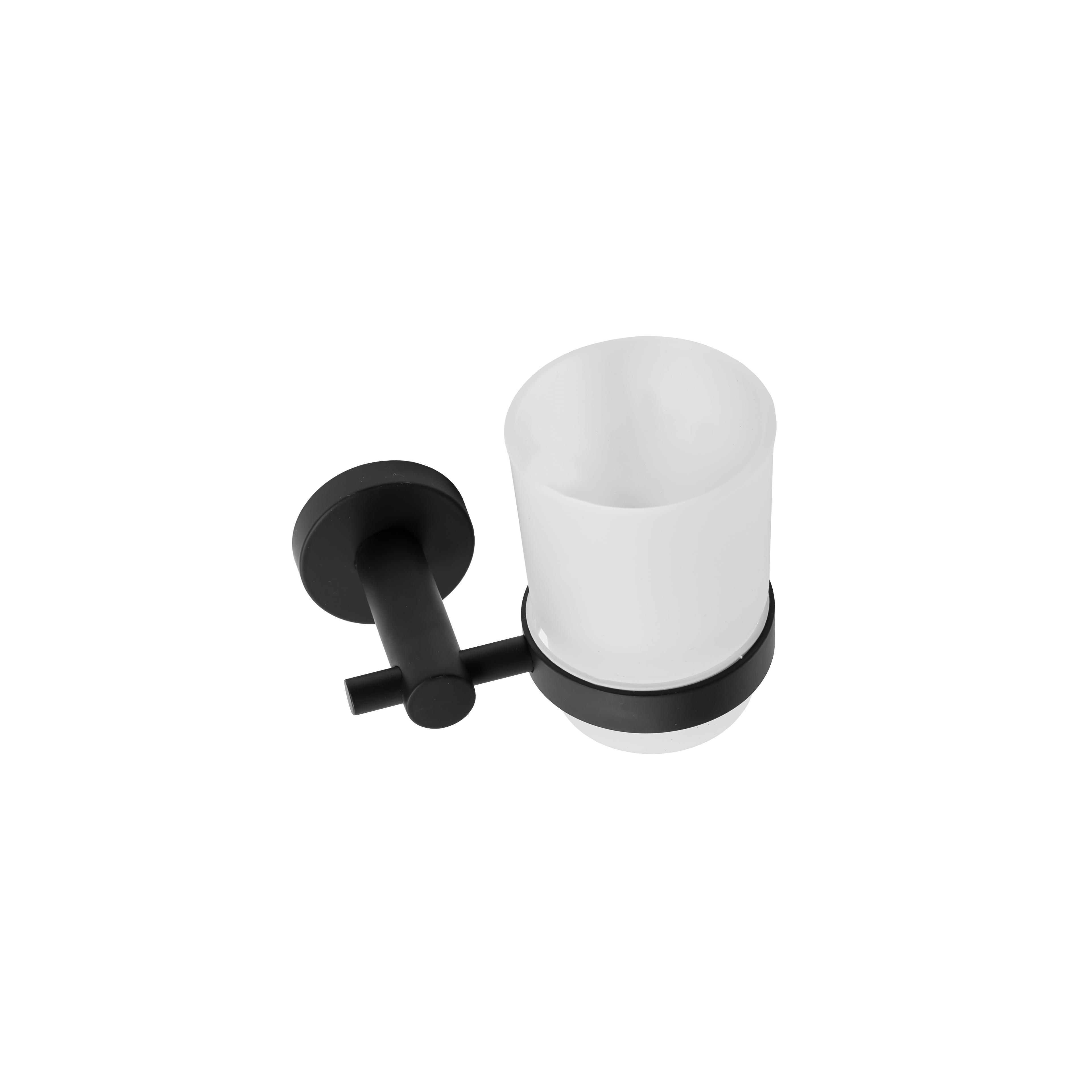 Fürdőszobai pohár Black 322233C LEO