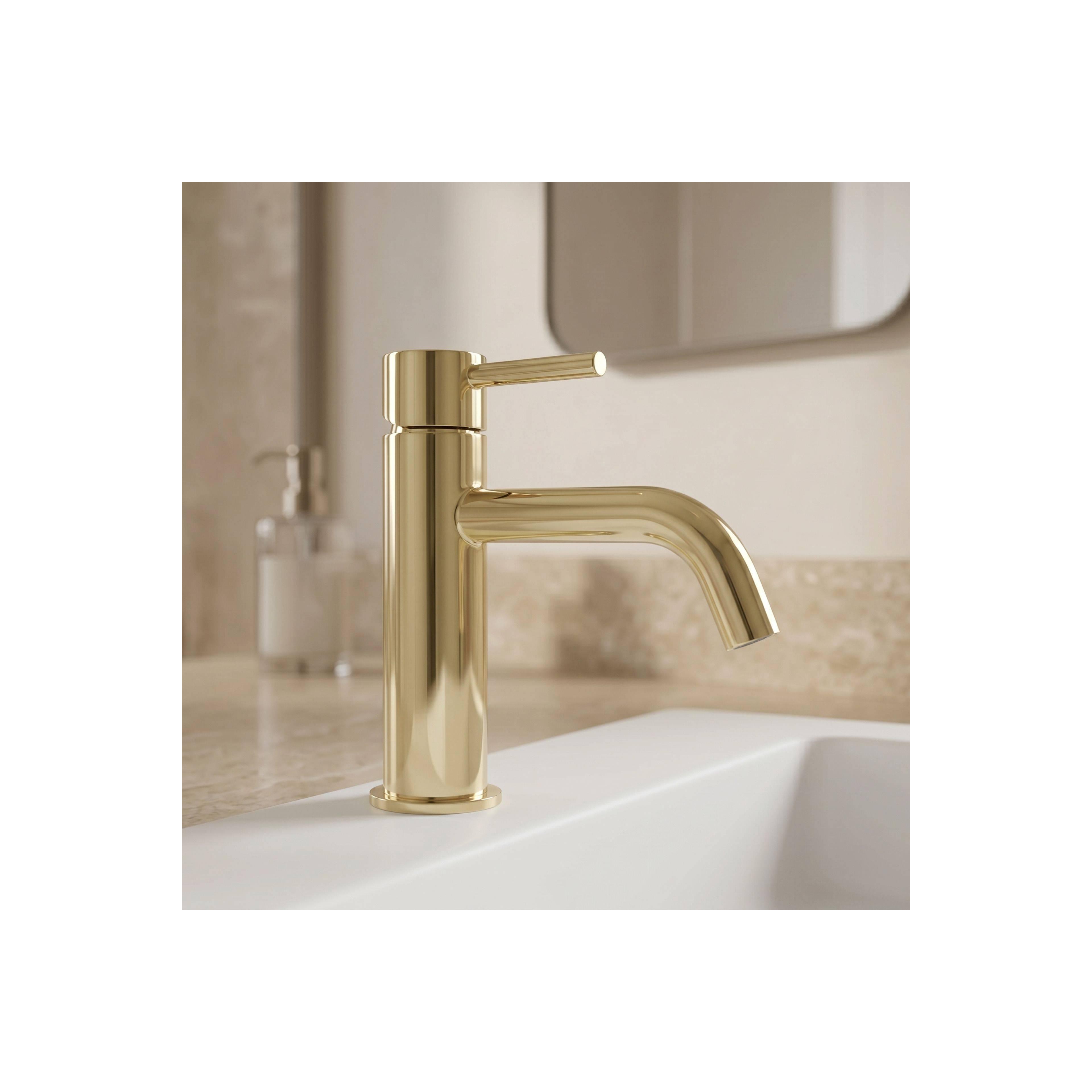 Robinet de lavabo Rea Lungo L.Gold Low