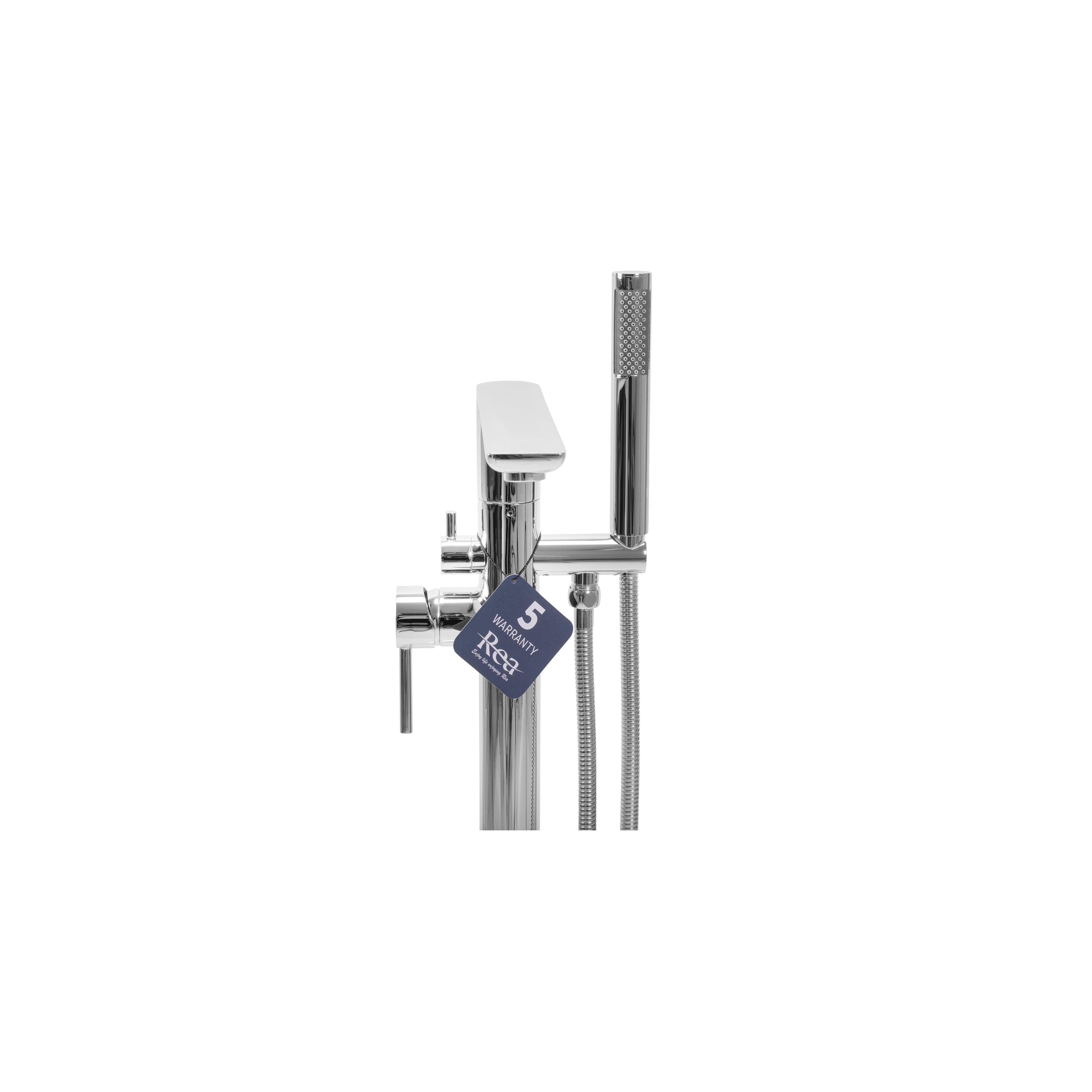 Free-standing faucet Rea Flores Chrome