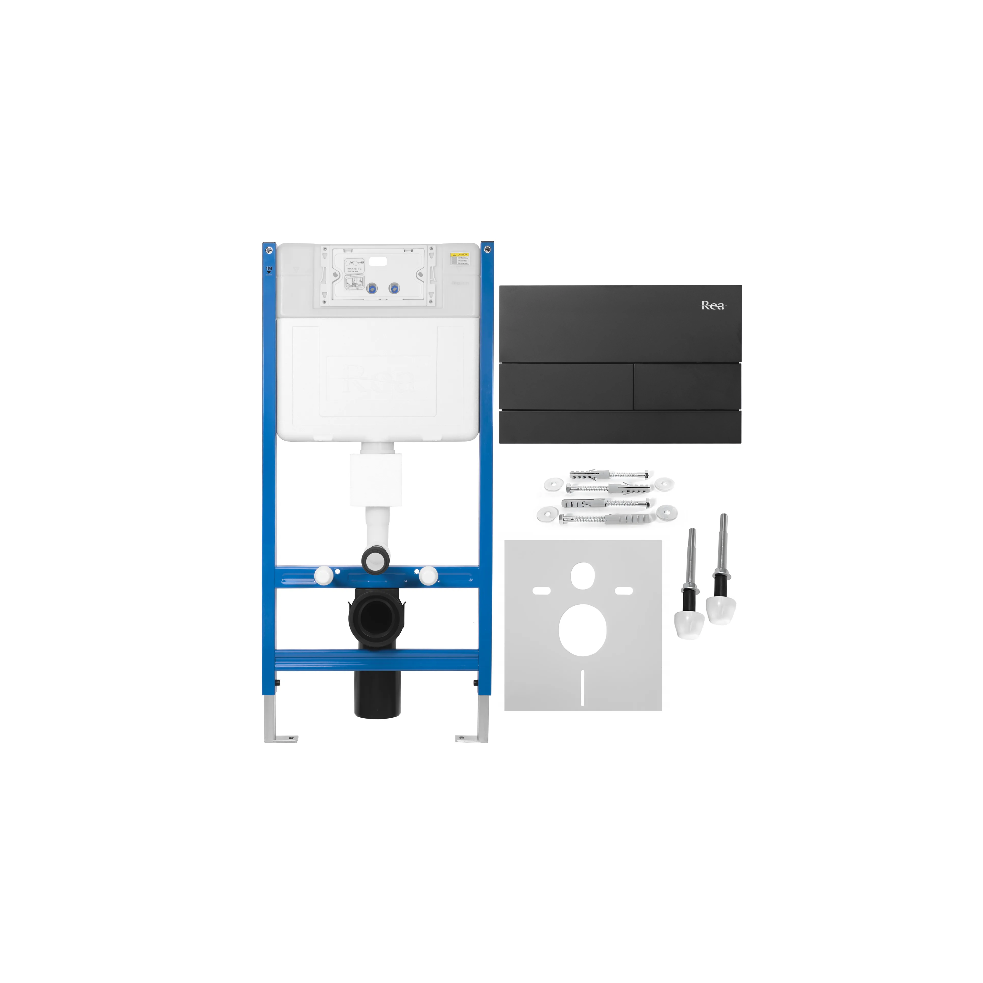 Vorwandelement für K011A-Q WC Rea T Black