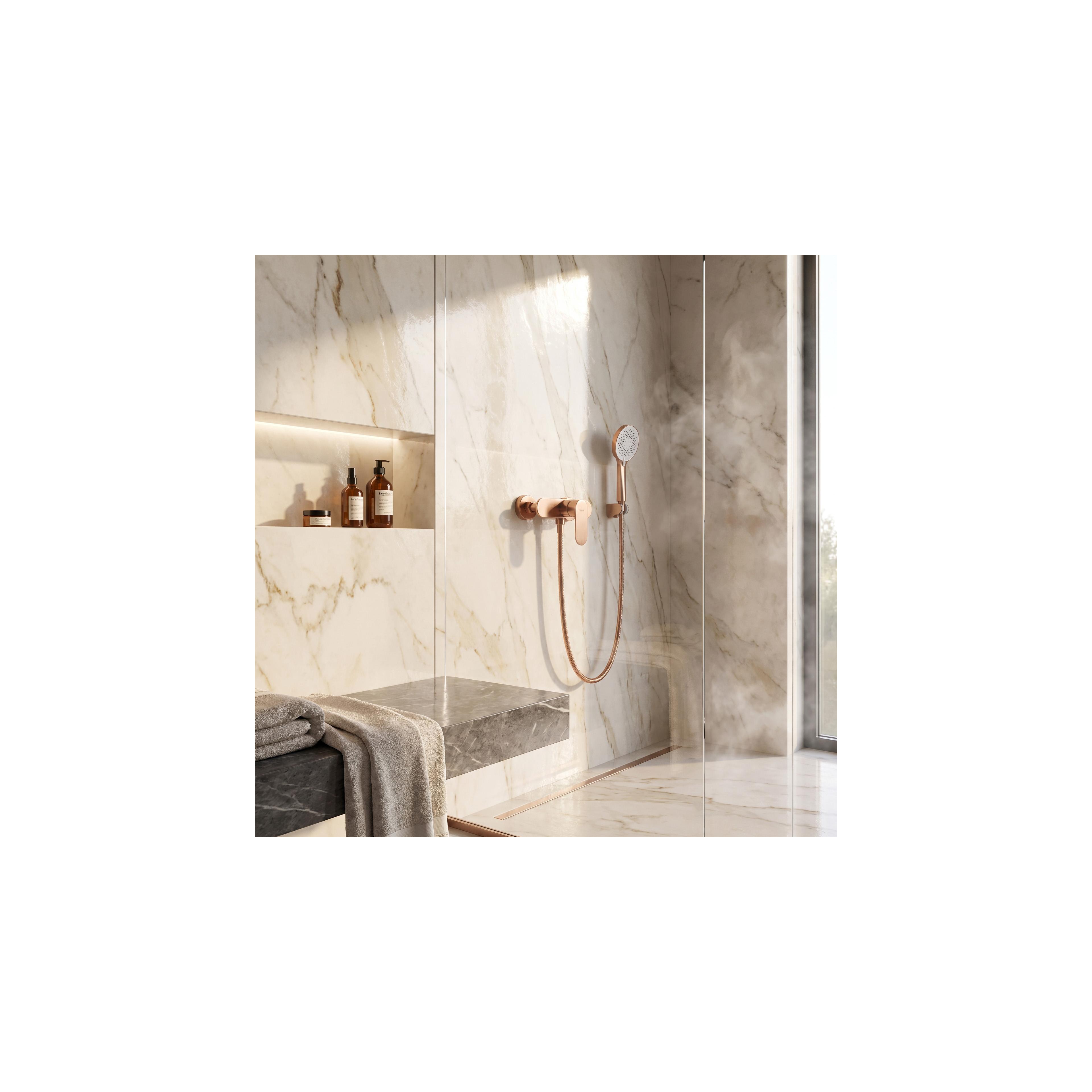 Shower faucet REA DROP Brush Copper