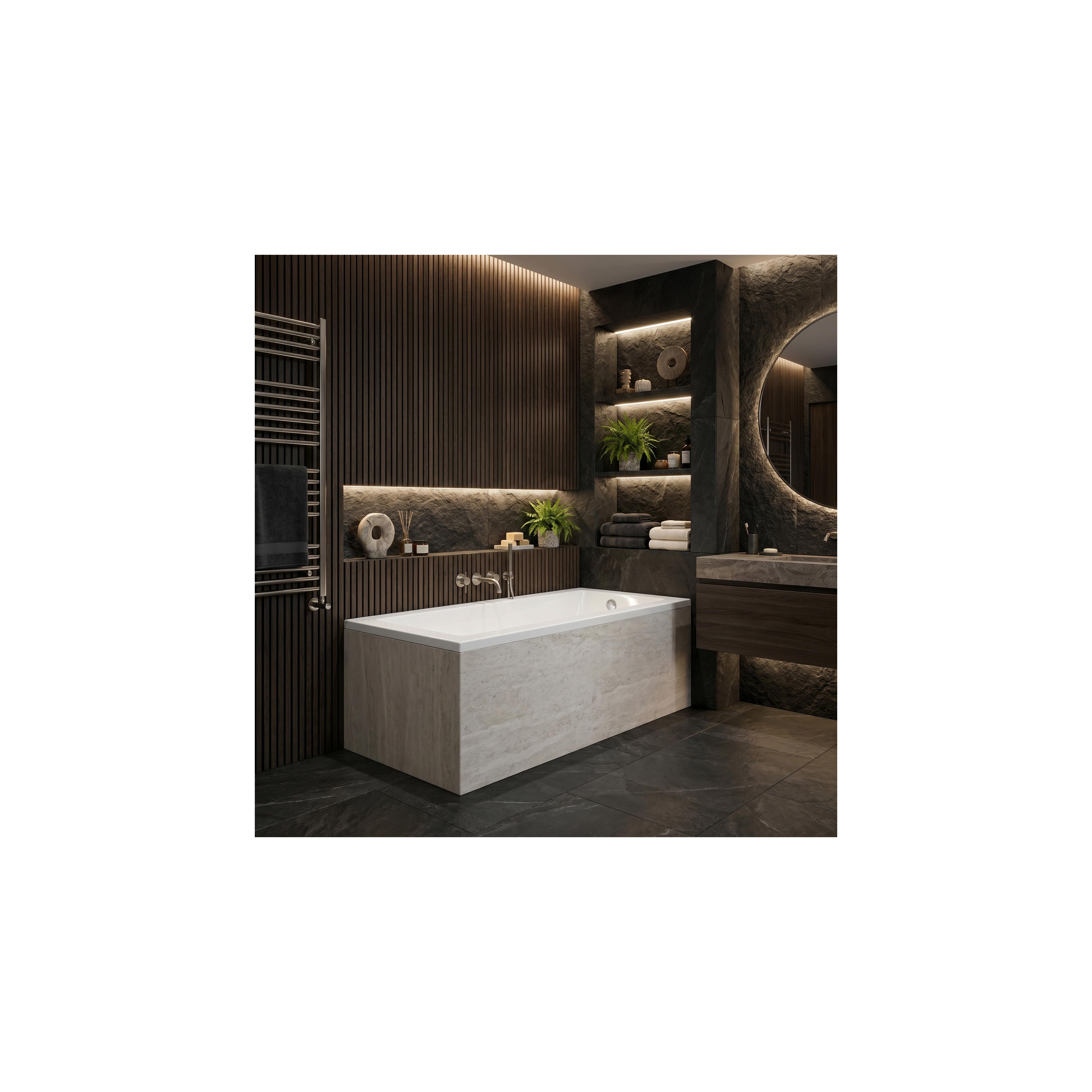 Built-in acrylic bathtub Rea Prima 150