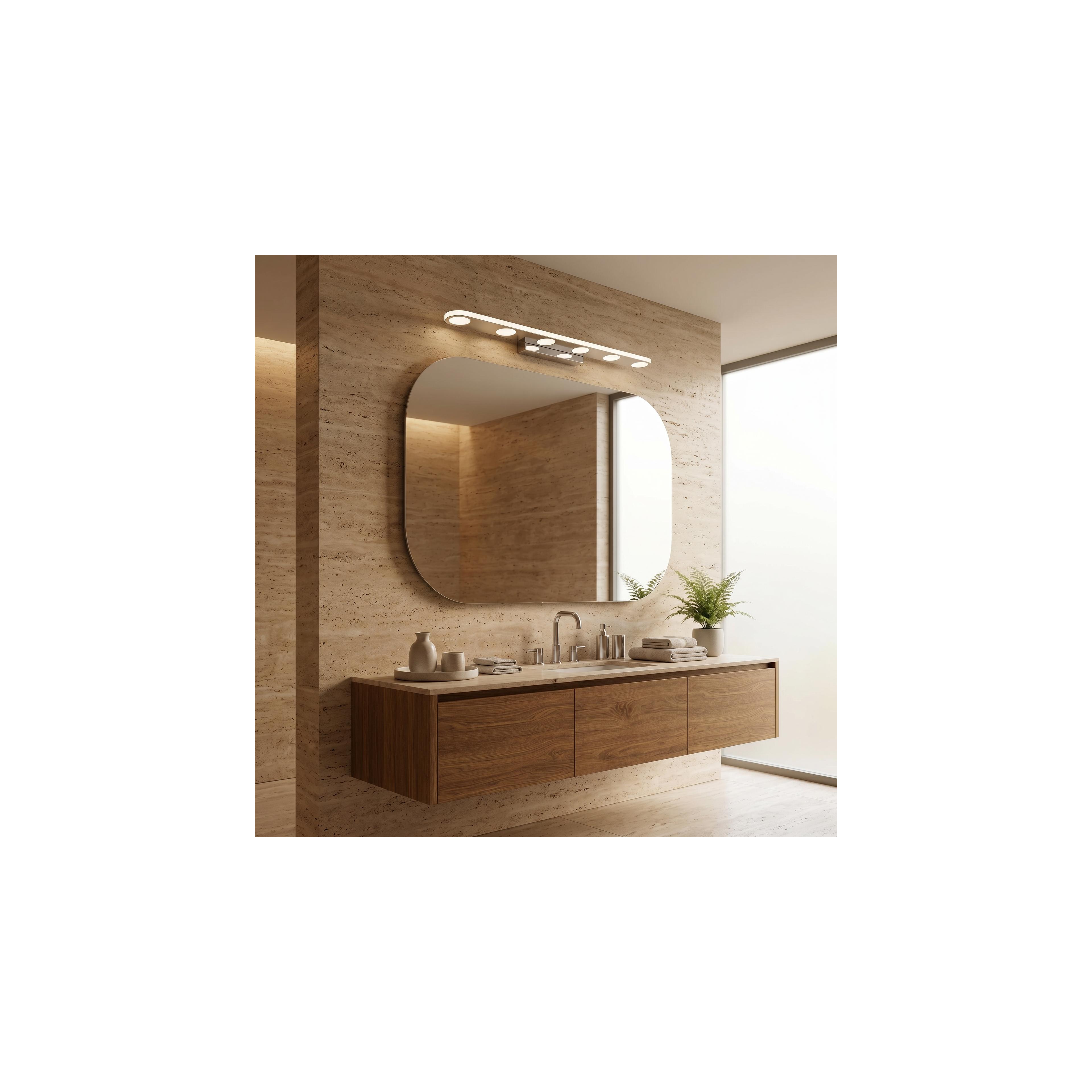 Vannitoa seina LED-valgusti SWE056-W CHROME