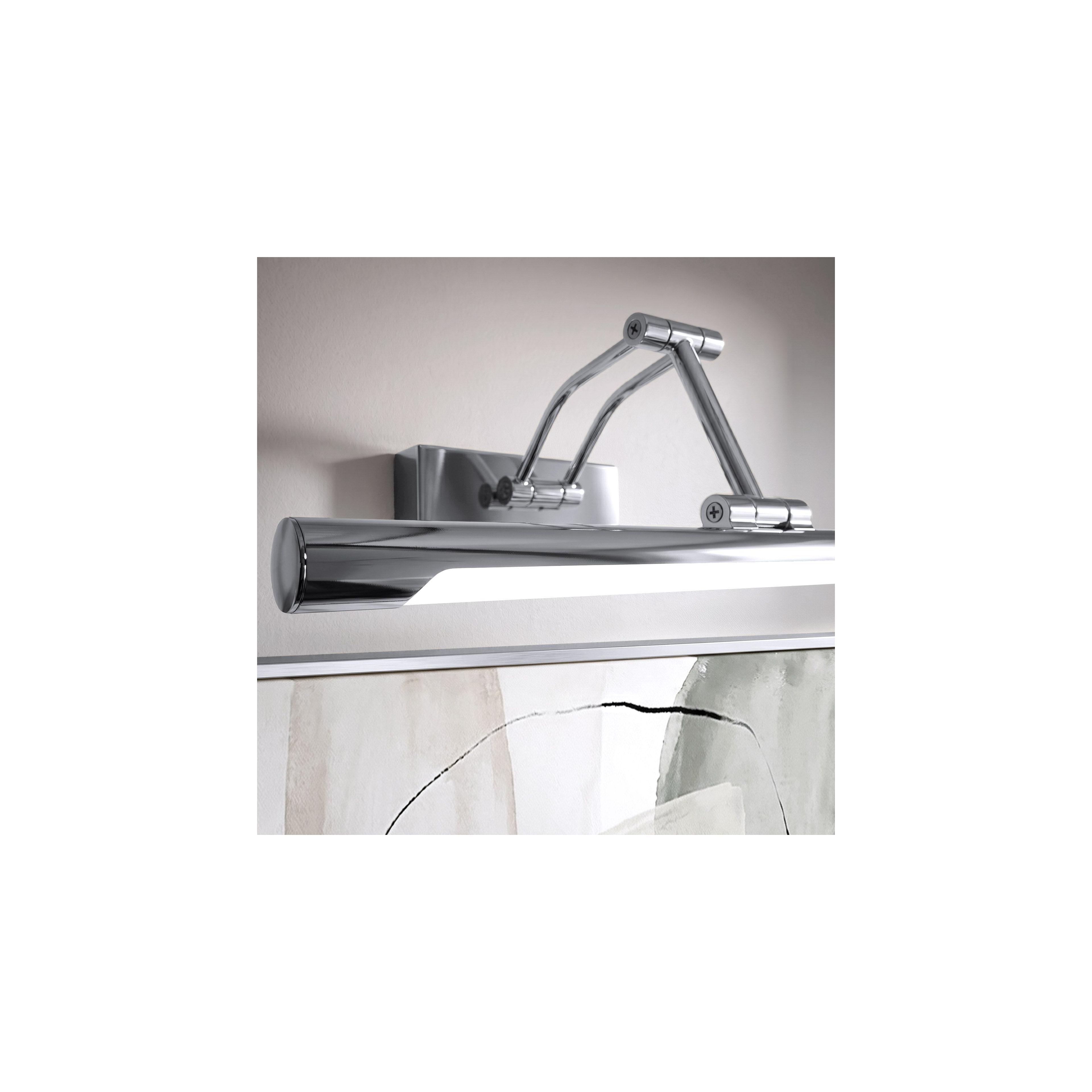 Badrum vägg LED-lampa SWE017-1W 60cm Chrome