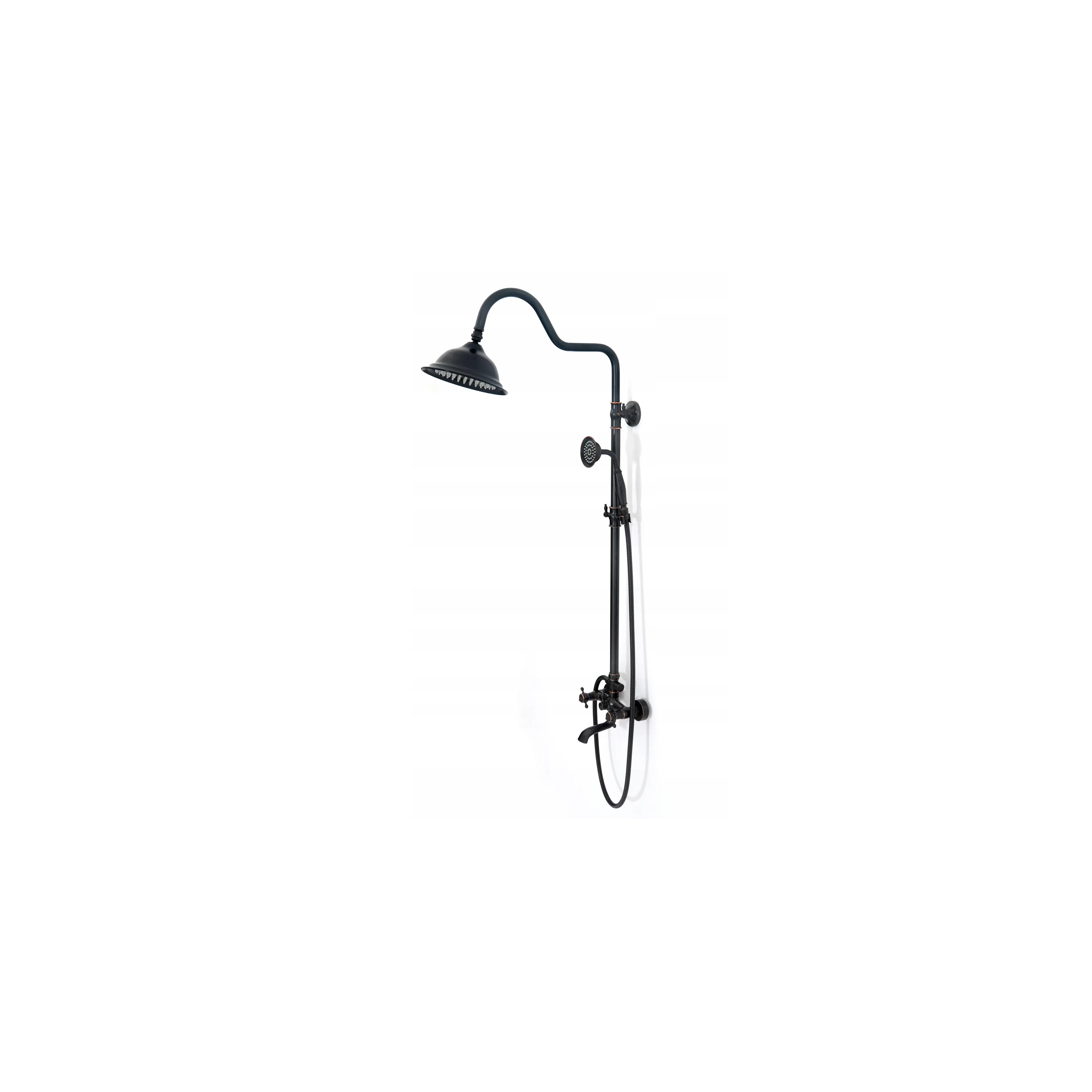 Kit de douche Rea Retro Old Black