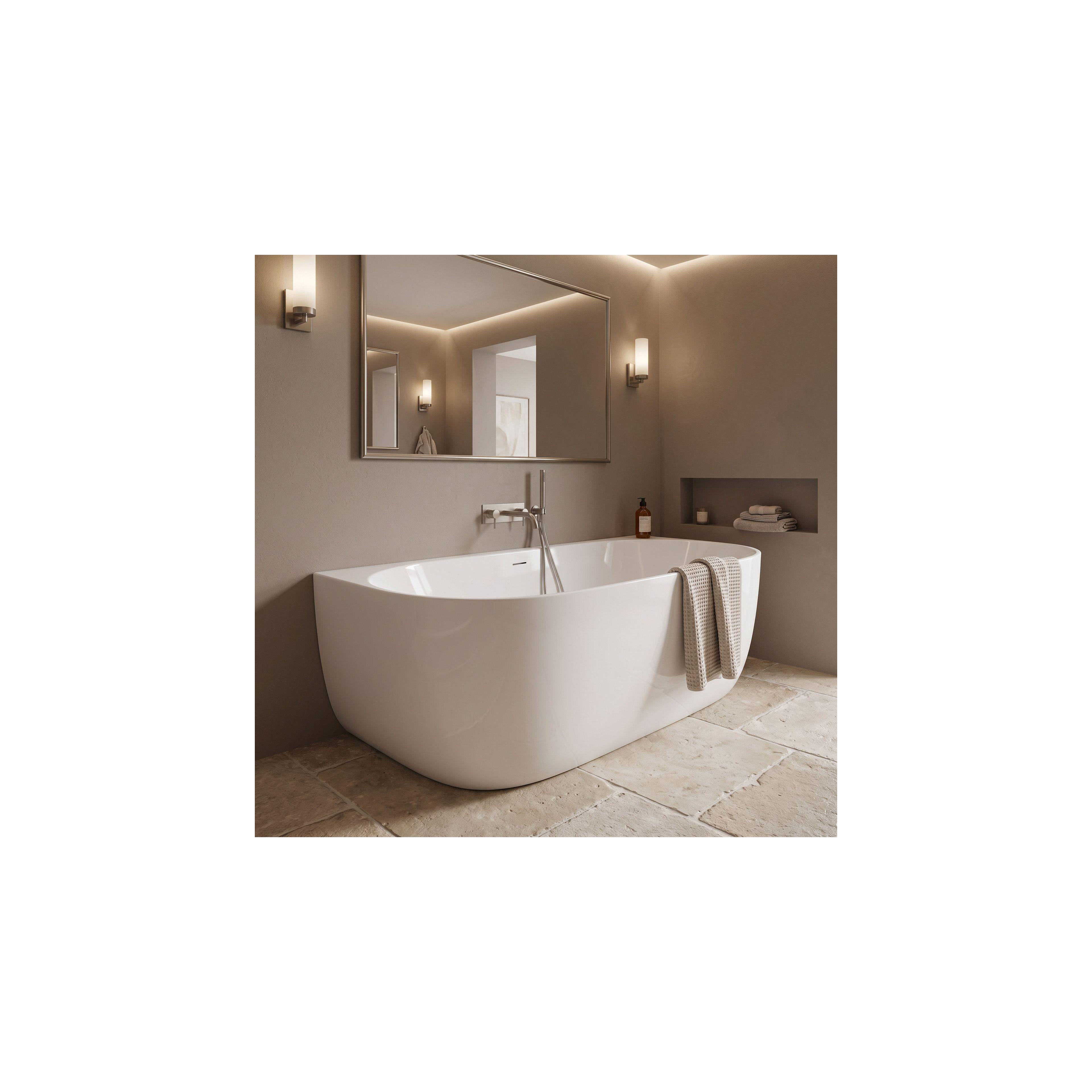 Wandbad van acryl Rea Eris 160cm