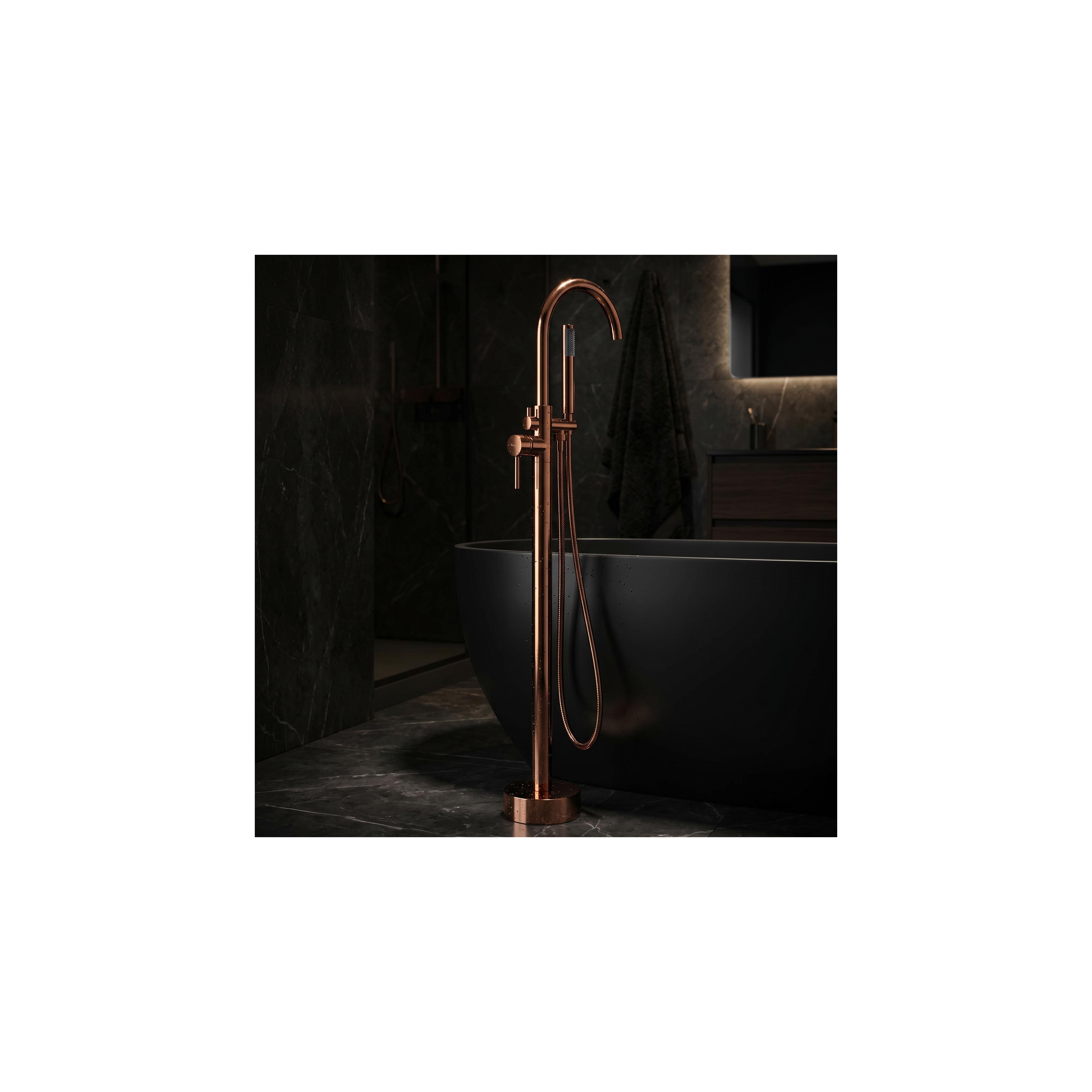 Frei stehende Armatur Rea Lungo Copper