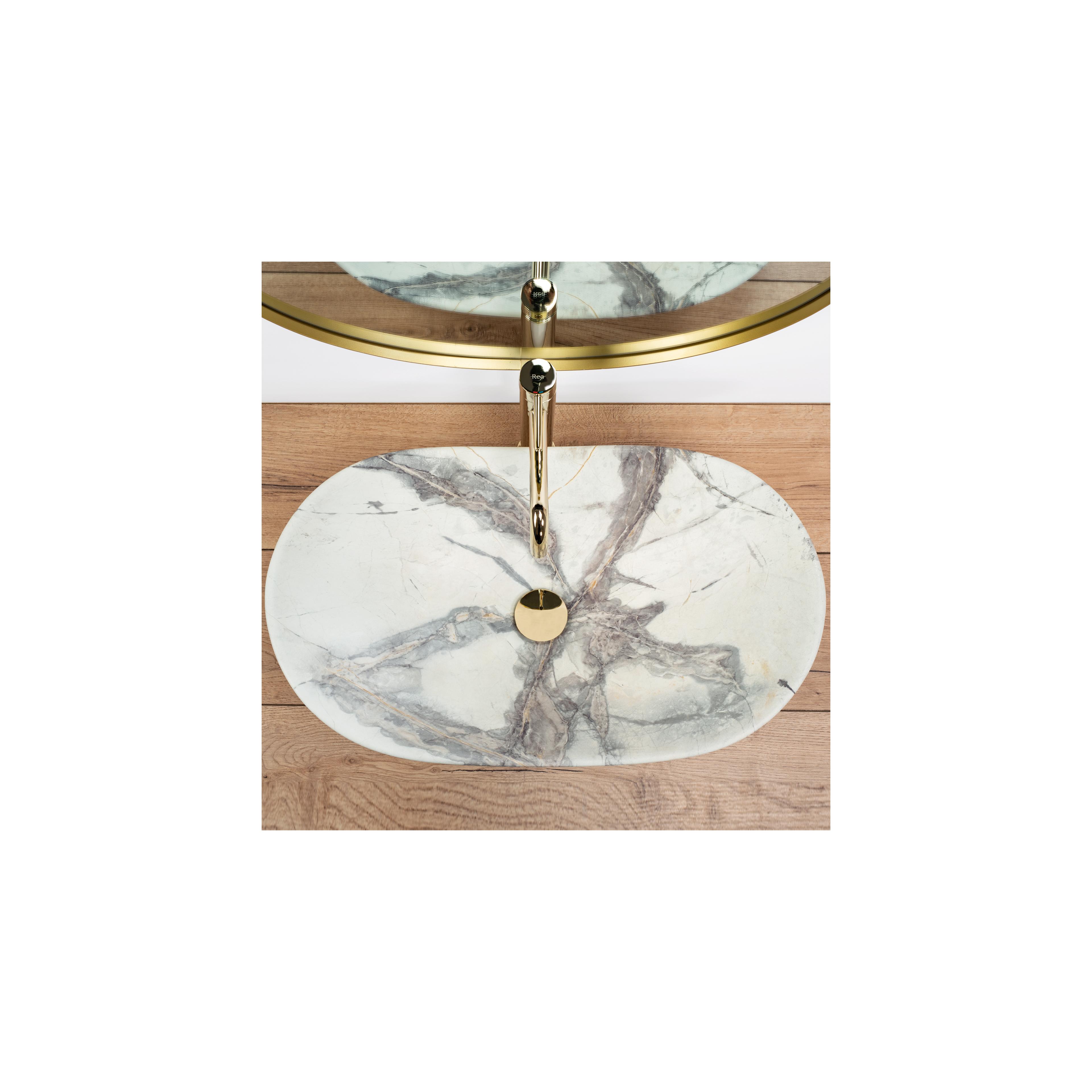 Countertop washbasin Rea Royal Sand