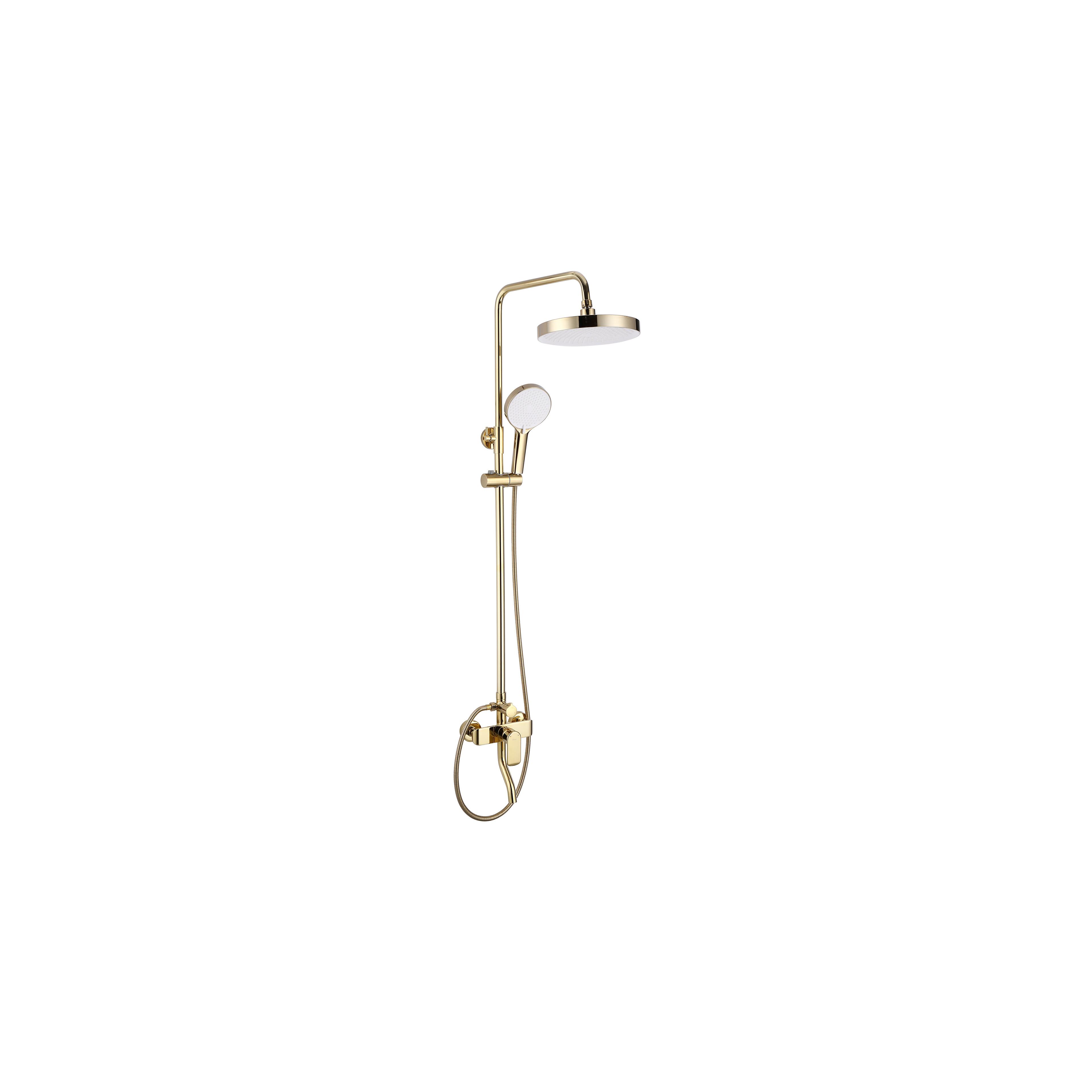 Shower set REA BLOOM GOLD