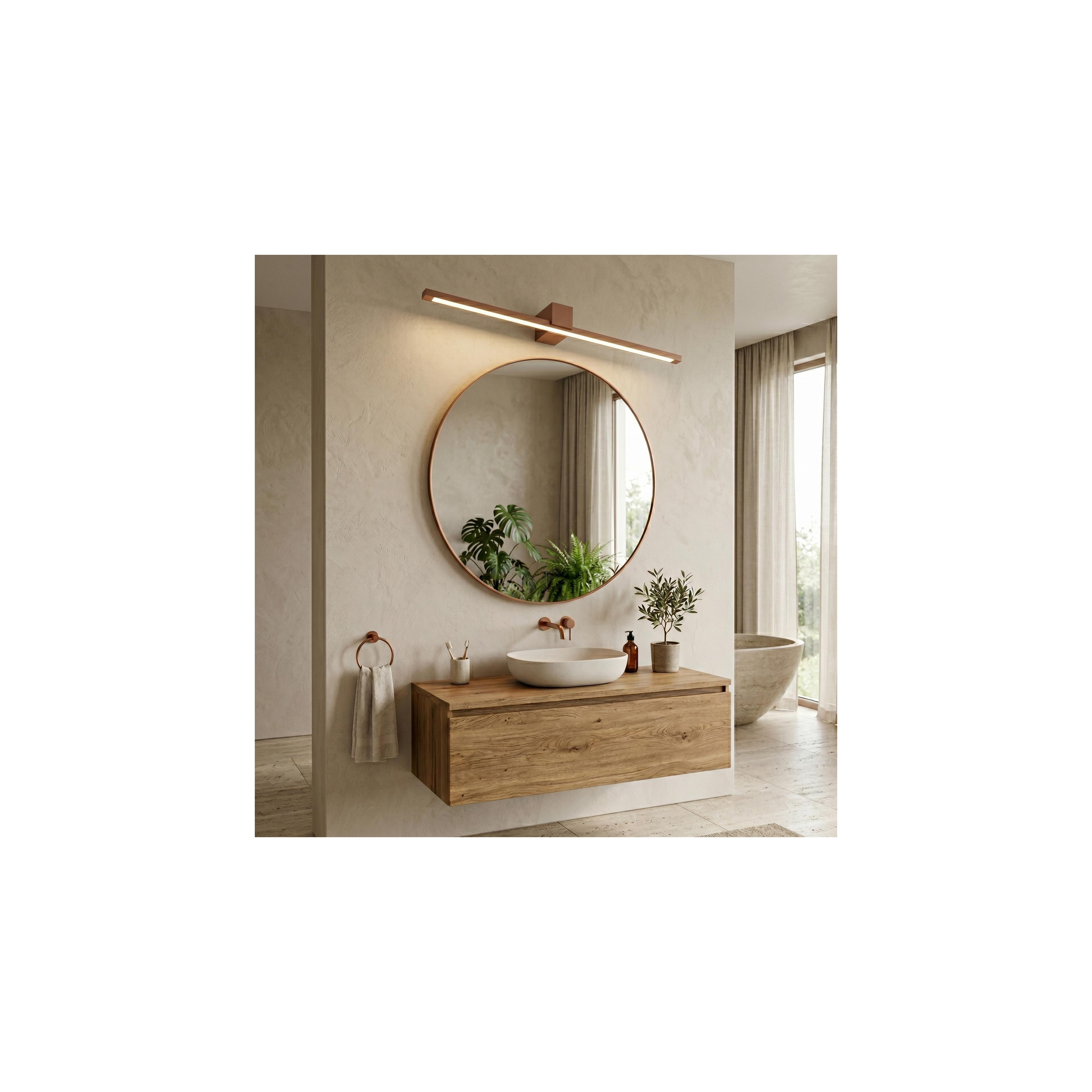 Bad LED-Wandleuchte SWE054-1W 80 cm COPPER BRUSH