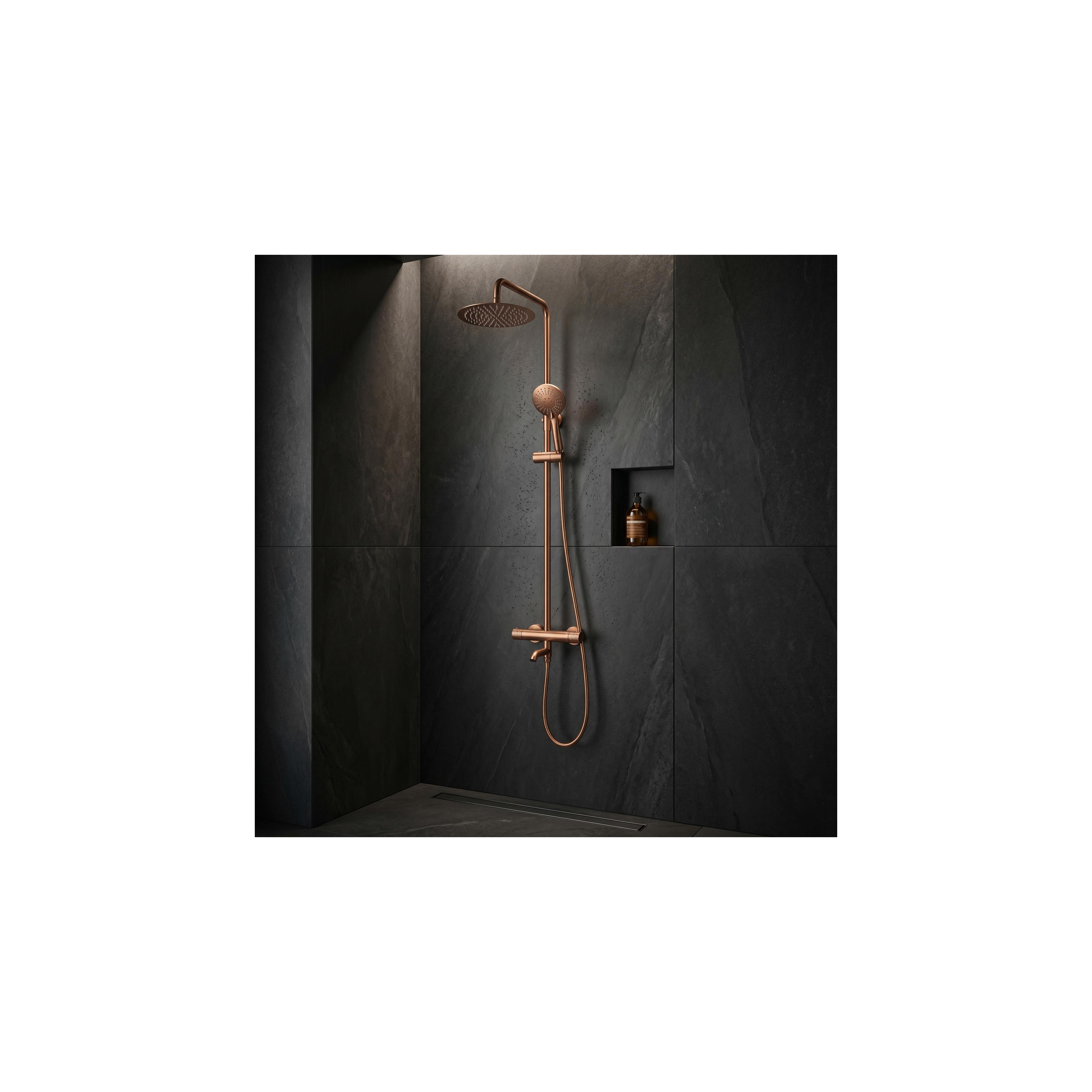 Душ система с Термостат Rea Lungo Diamond Copper Brush