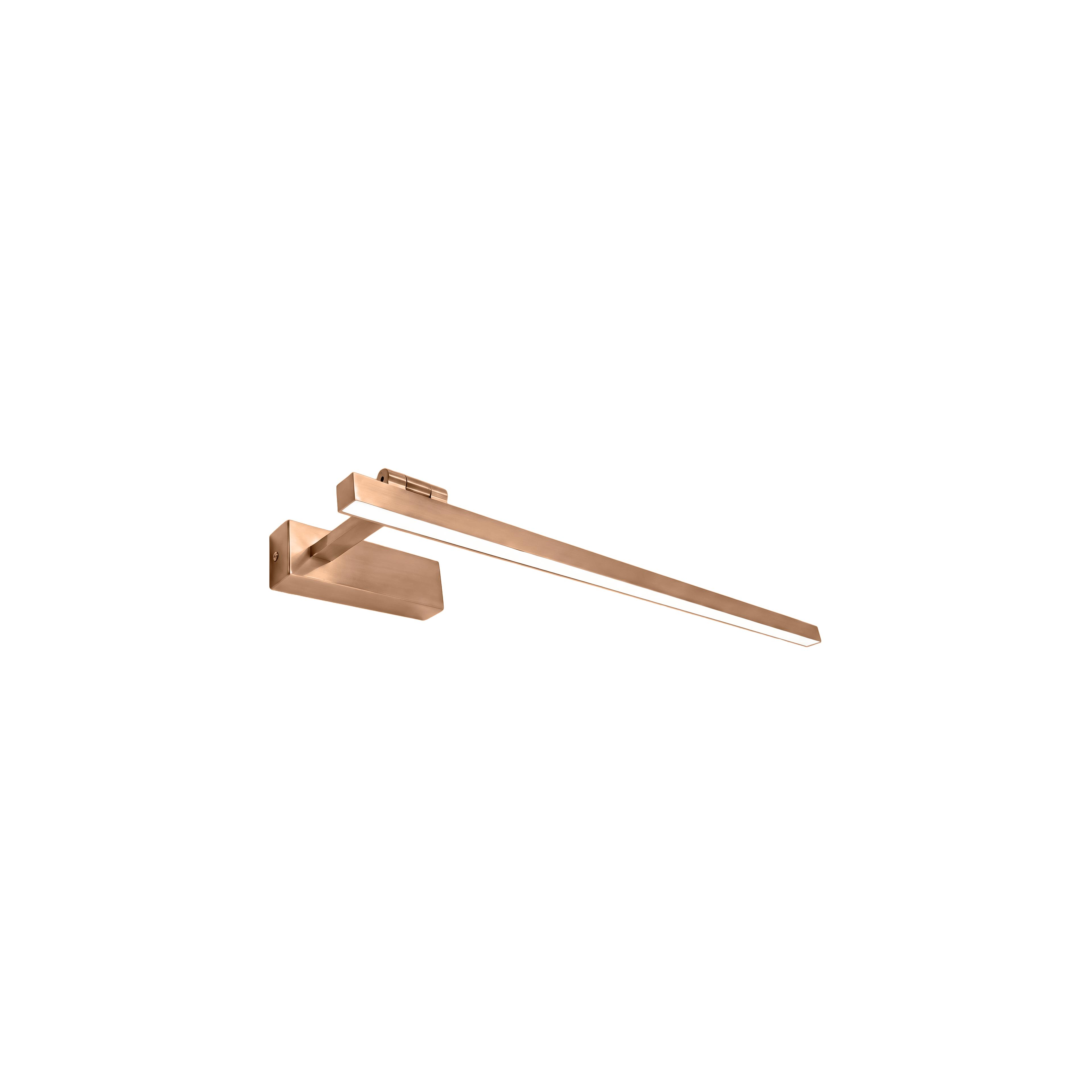 Vannitoa seina LED-valgusti SWE038-1W 60cm BRUSH COPPER