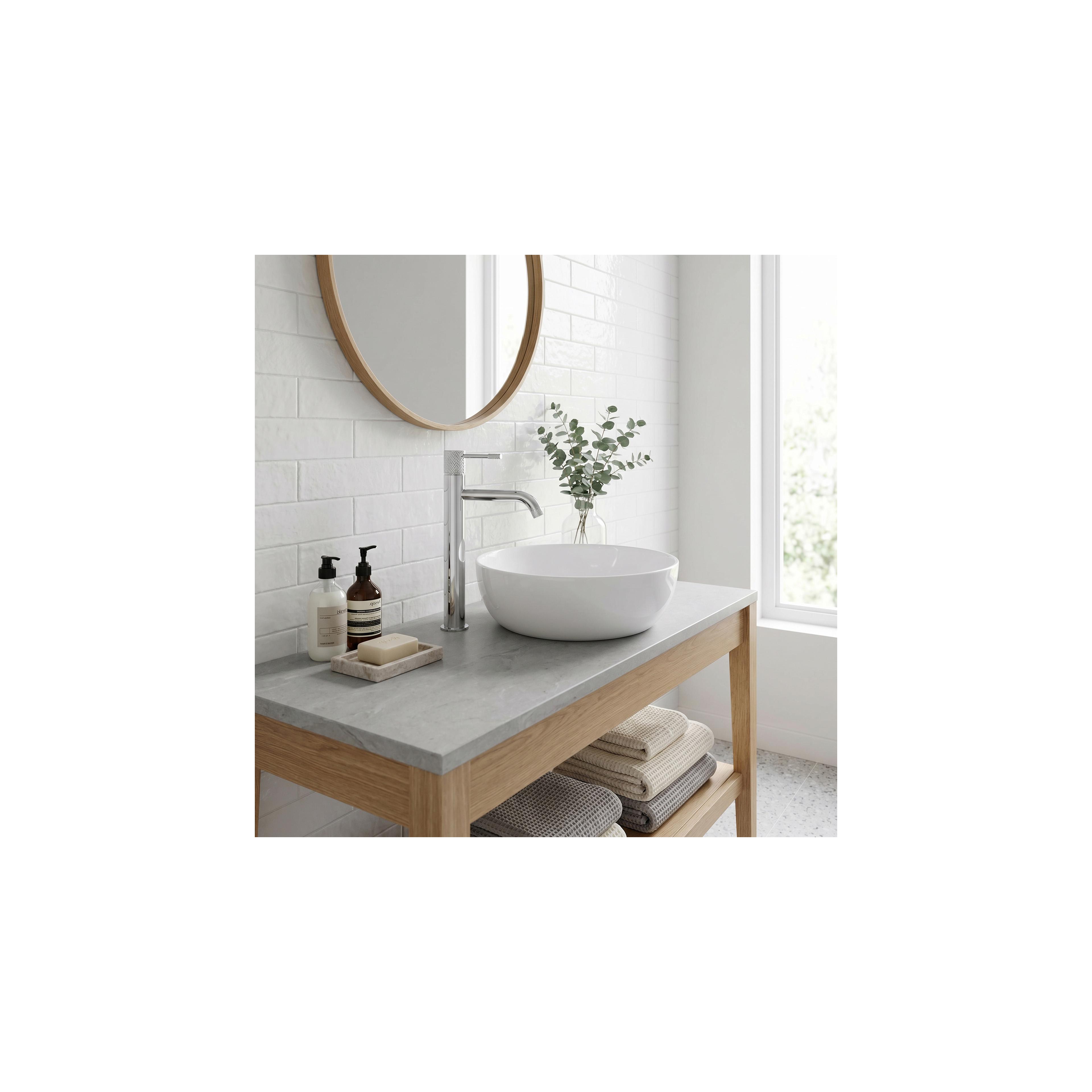 Bathroom faucet Rea Venti Chrome High