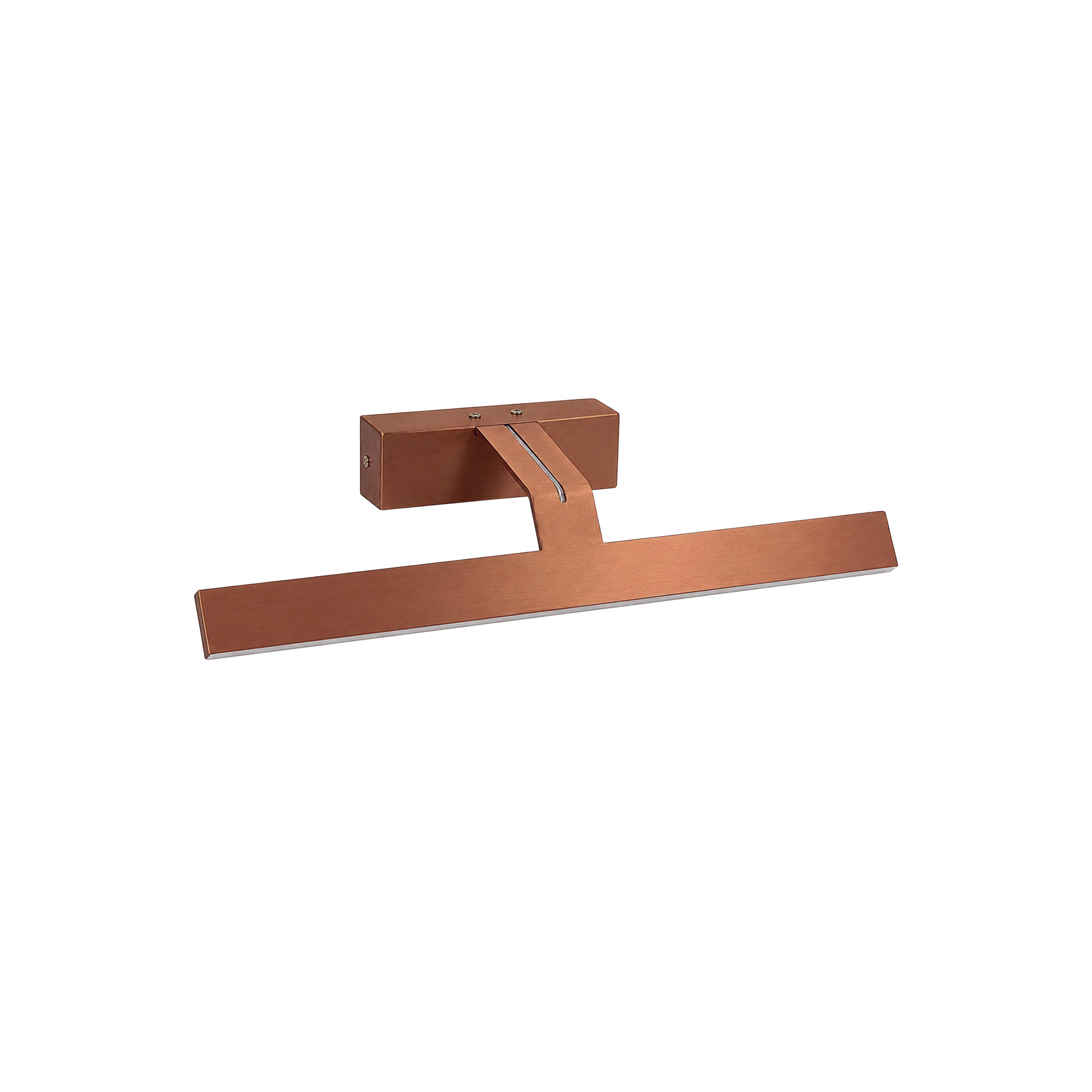 Bad LED-Wandleuchte SWE013-1W 43cm BRUSH COPPER