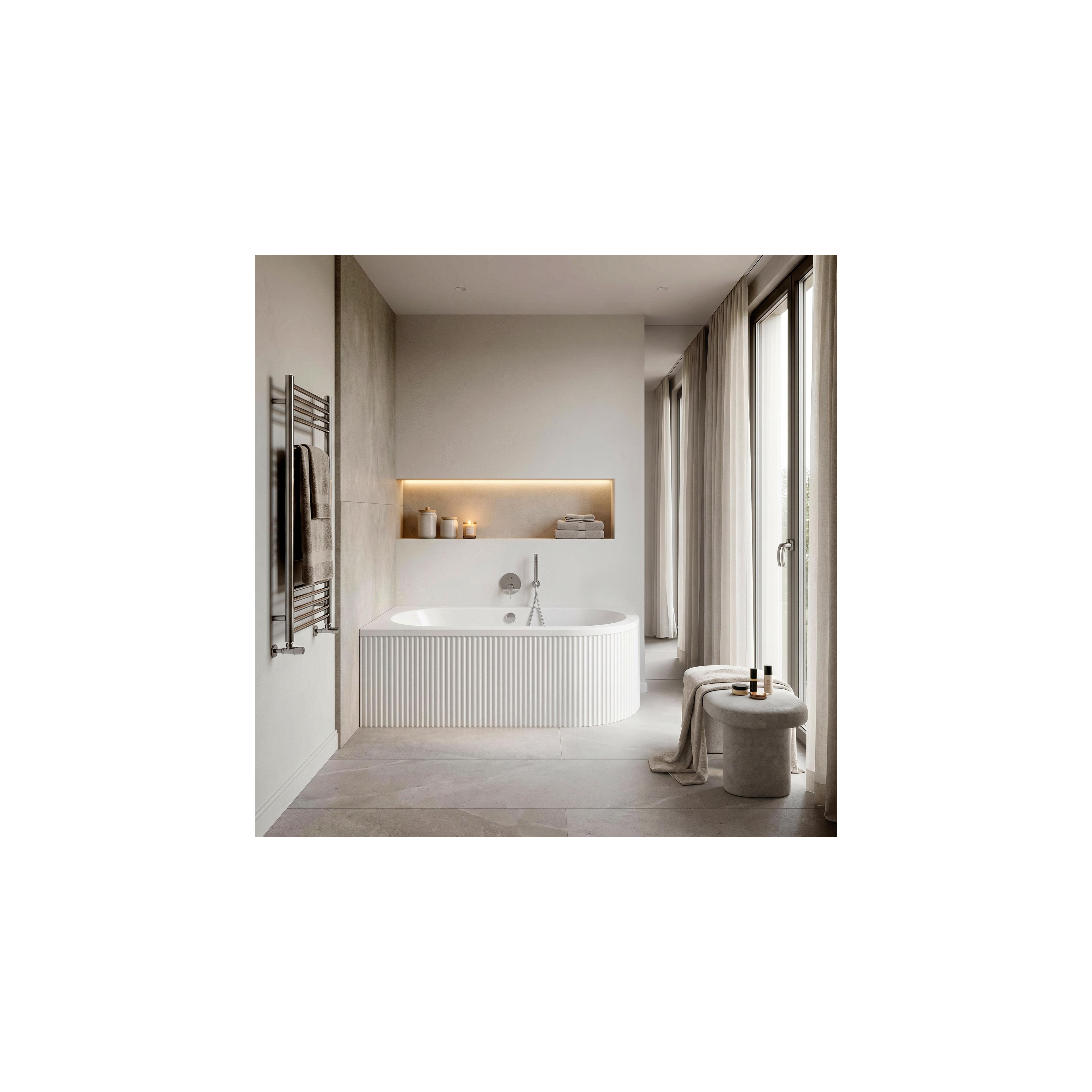 Bathtub Rea Orion Stripe Left 150cm