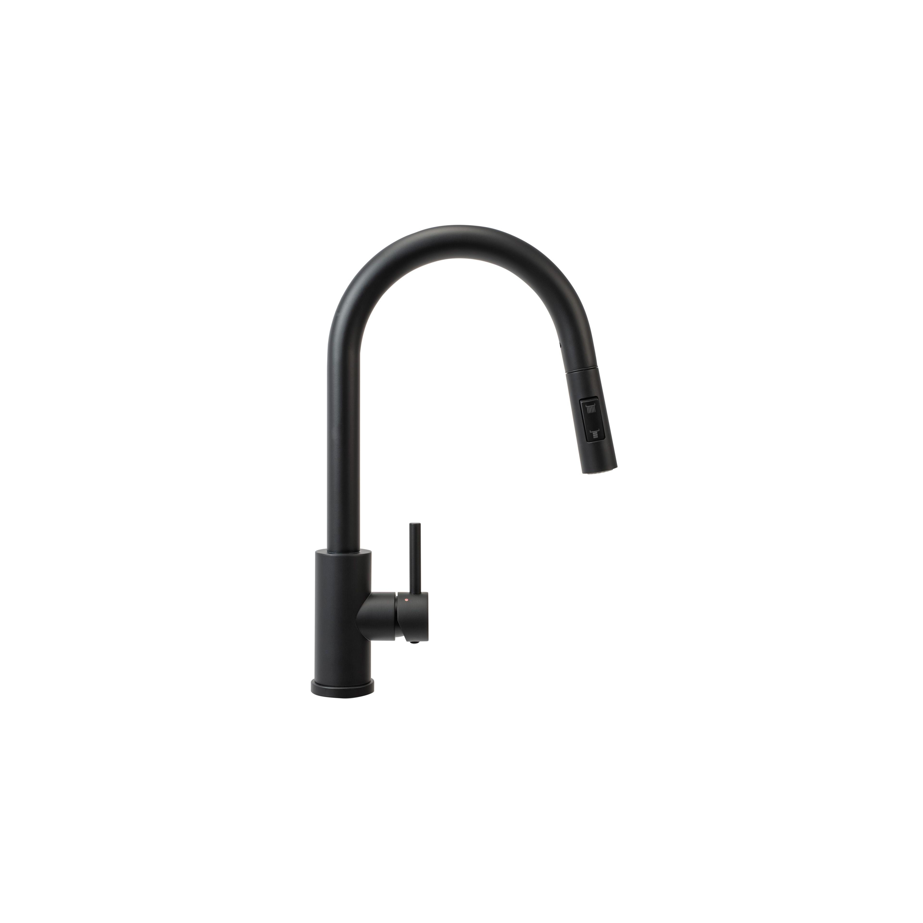 Kitchen faucet Fresh Touch Black Matt