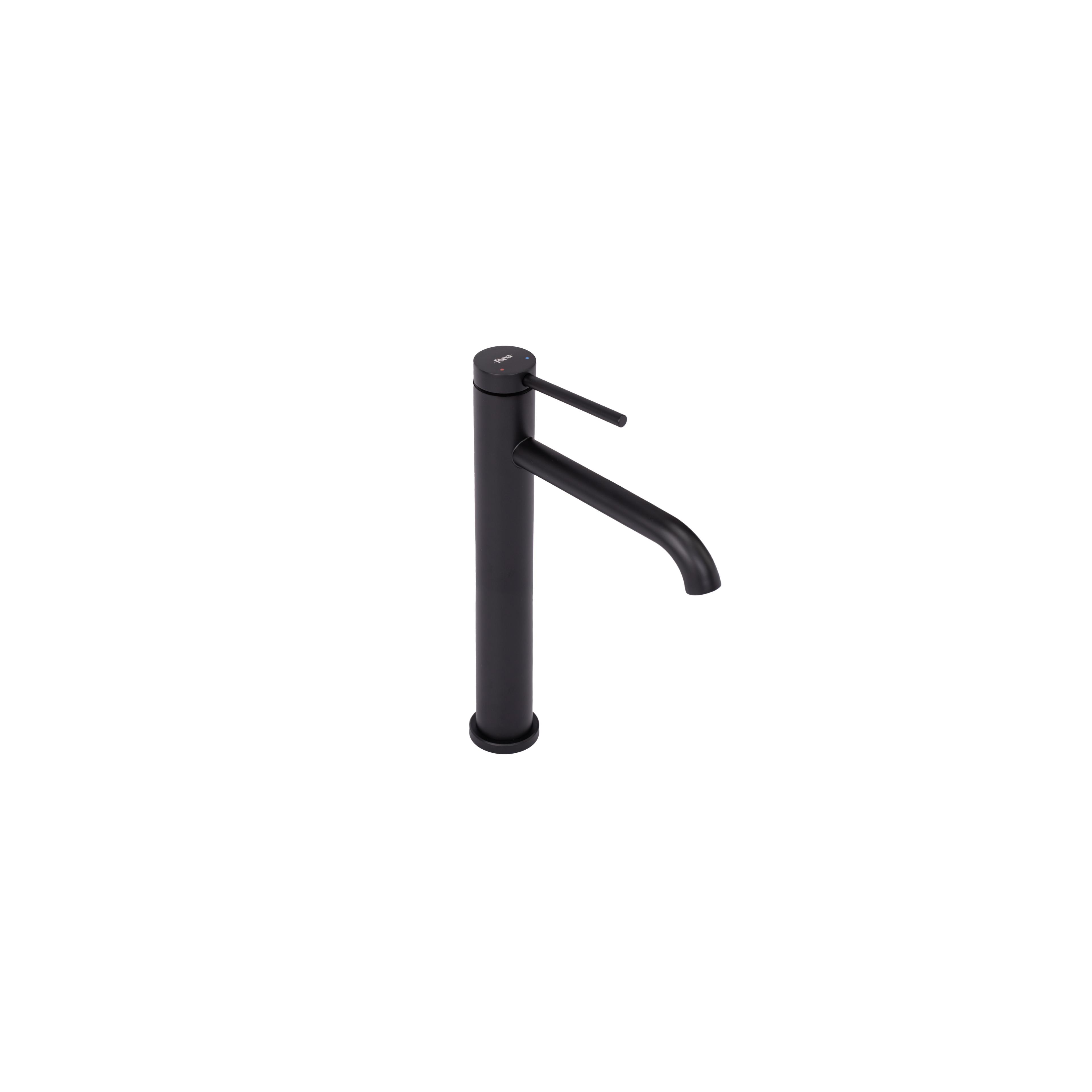 Bathroom faucet Rea CLIF BLACK MAT HIGH