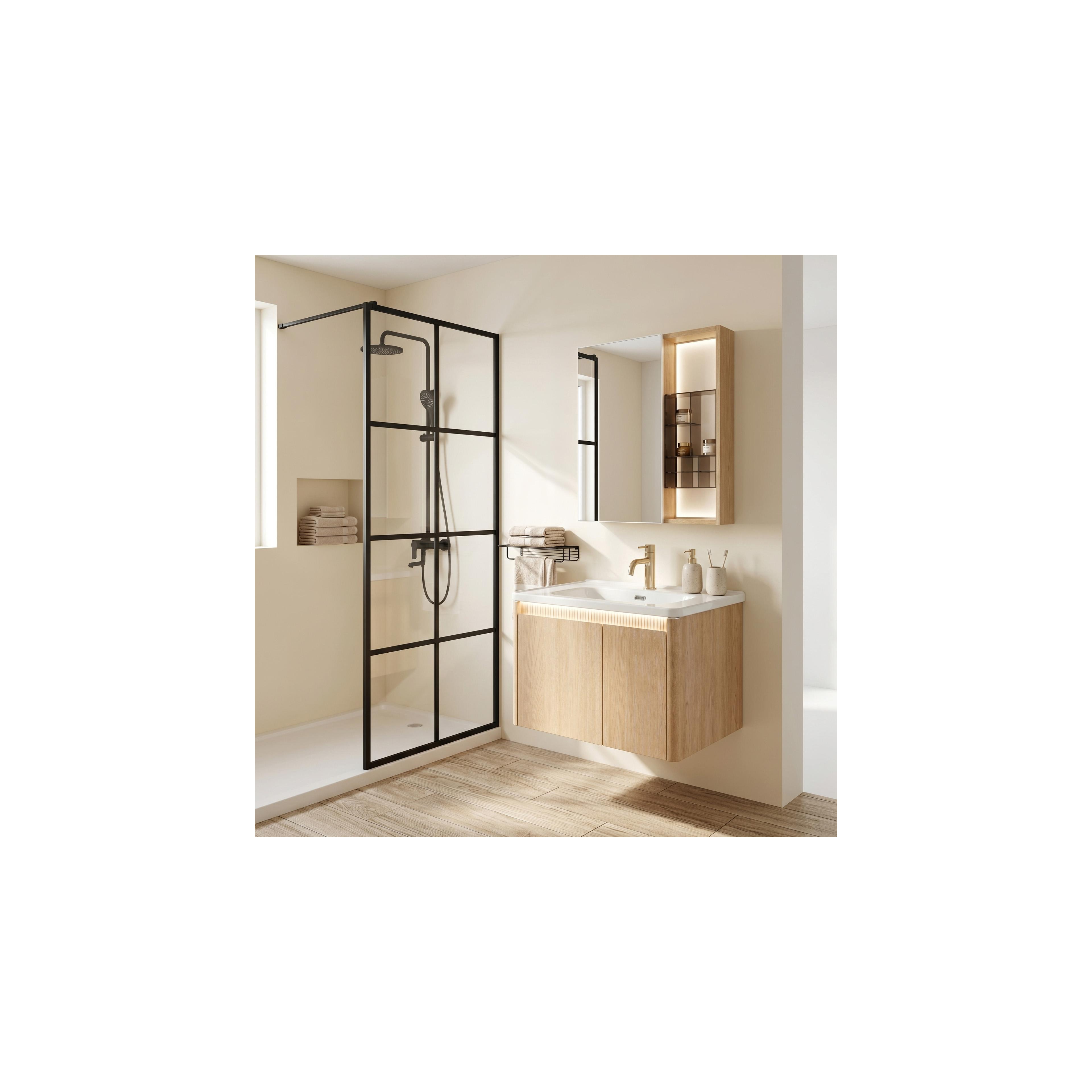 Zestaw mebli łazienkowych z Umywalką Sora DE07-70 Oak 70CM