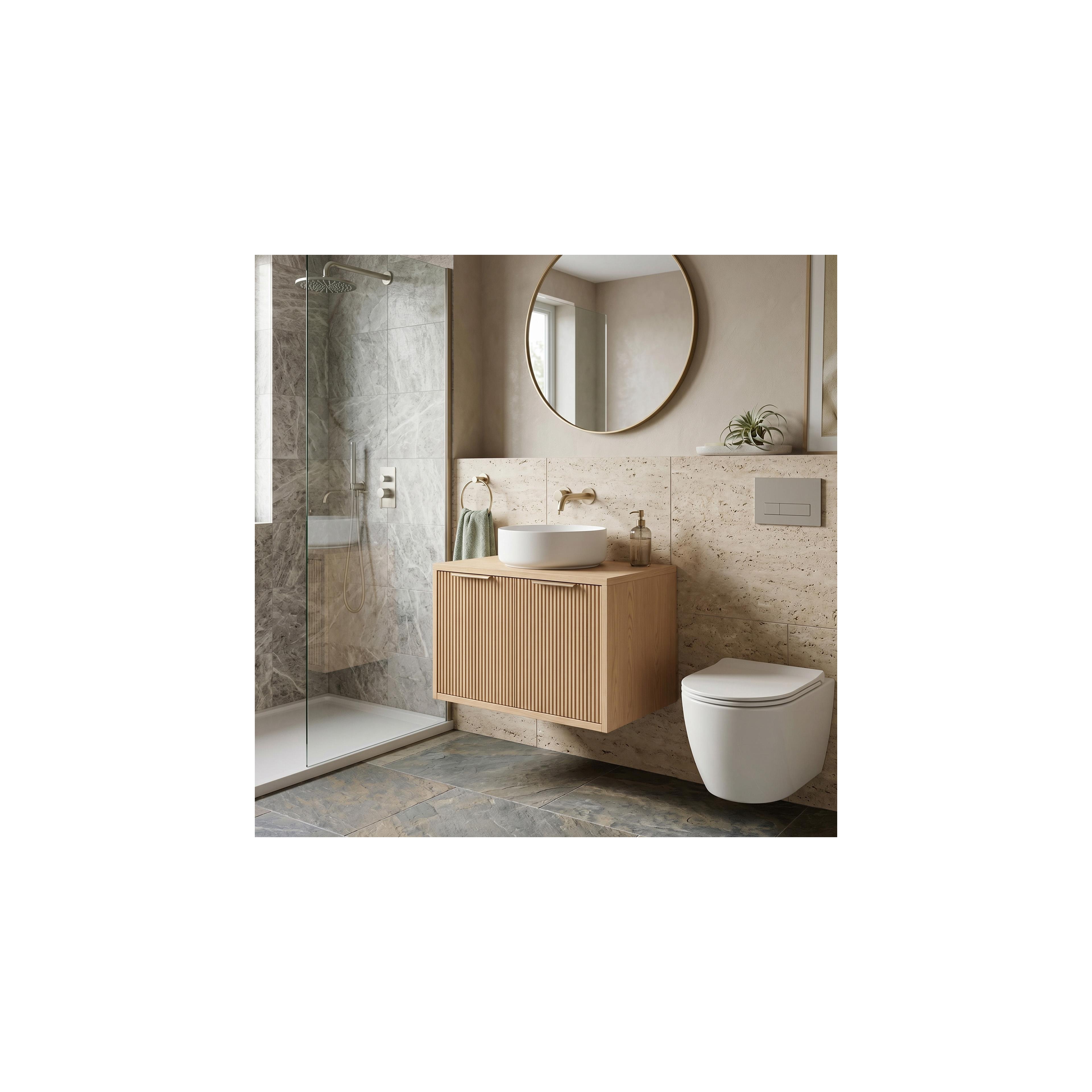 Bathroom vanity cabinet Rea Core 60cm Beige