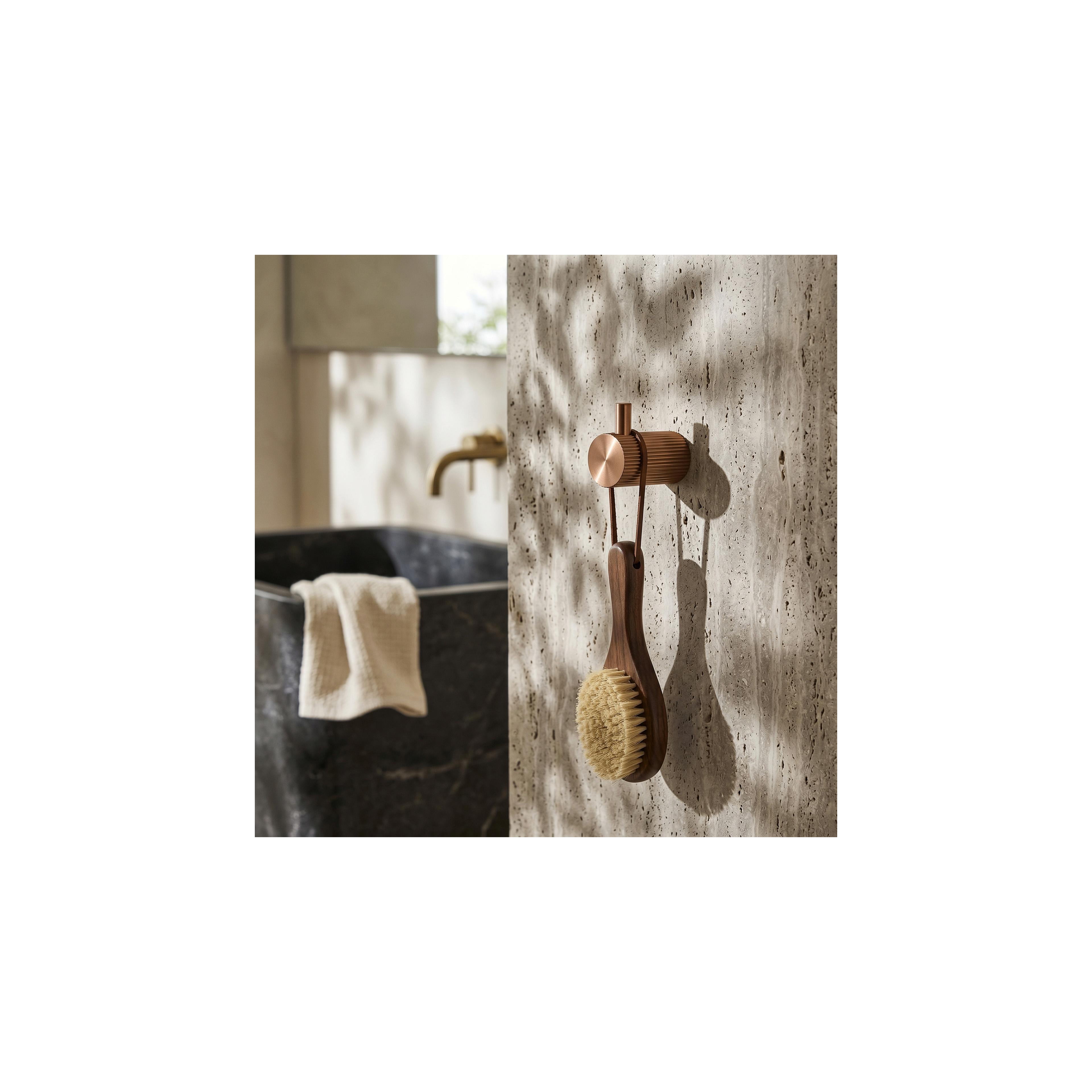 Gancho de casa de banho A64104 SOLO Brush Copper