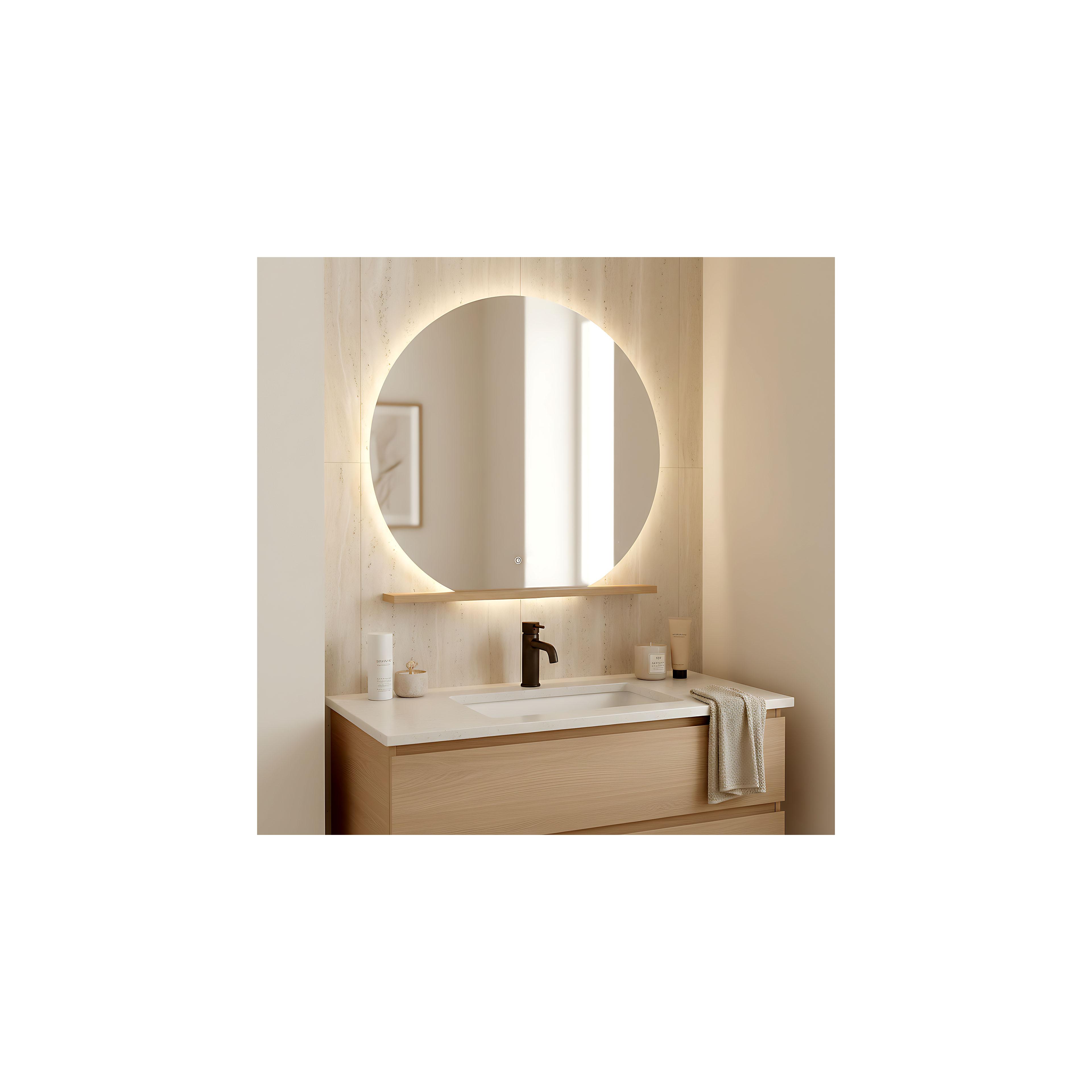 Miroir LED 90cm Fabio