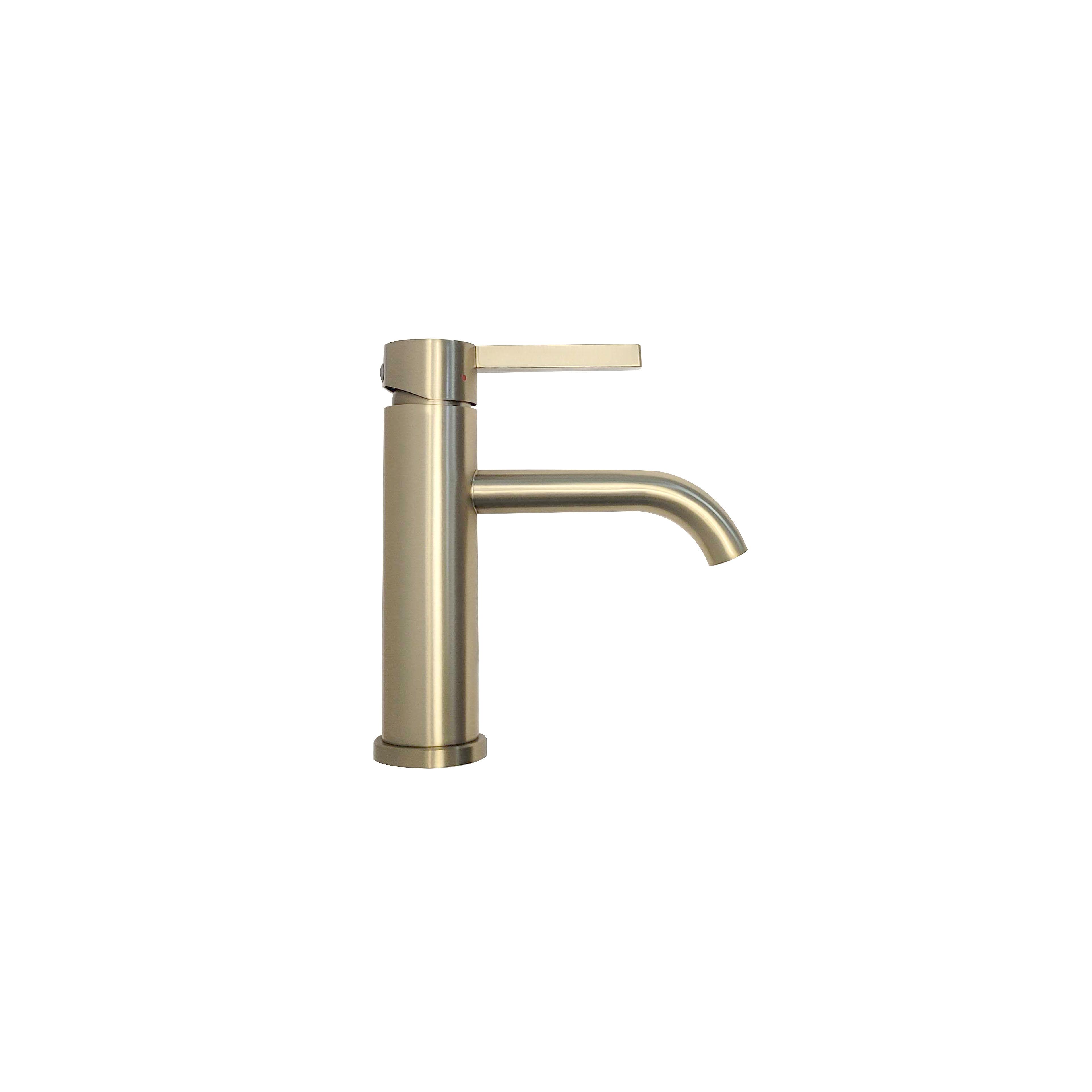 Robinet de lavabo Rea Foster Gold Brush Low