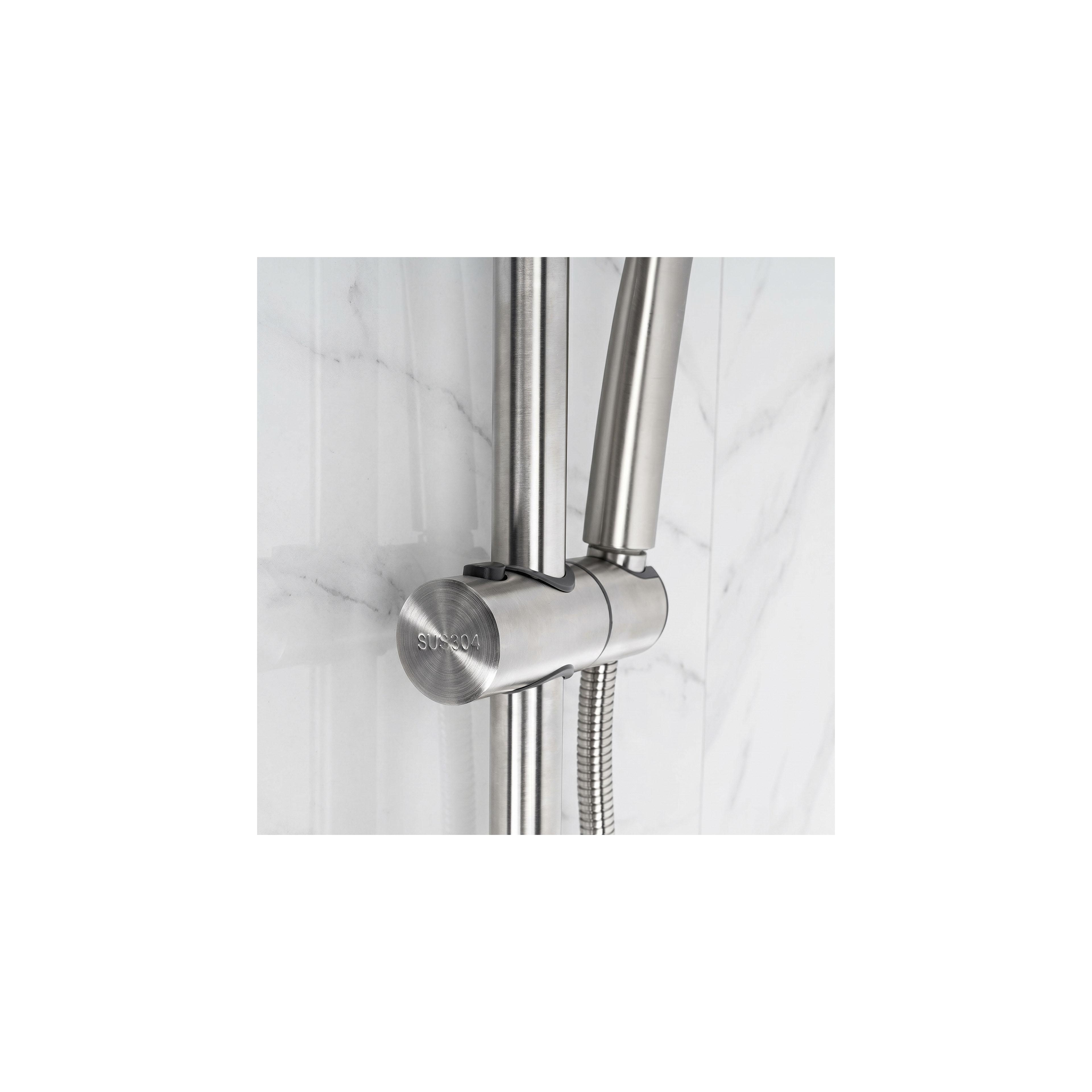 Shower set Rea Hunter Brush Nickel
