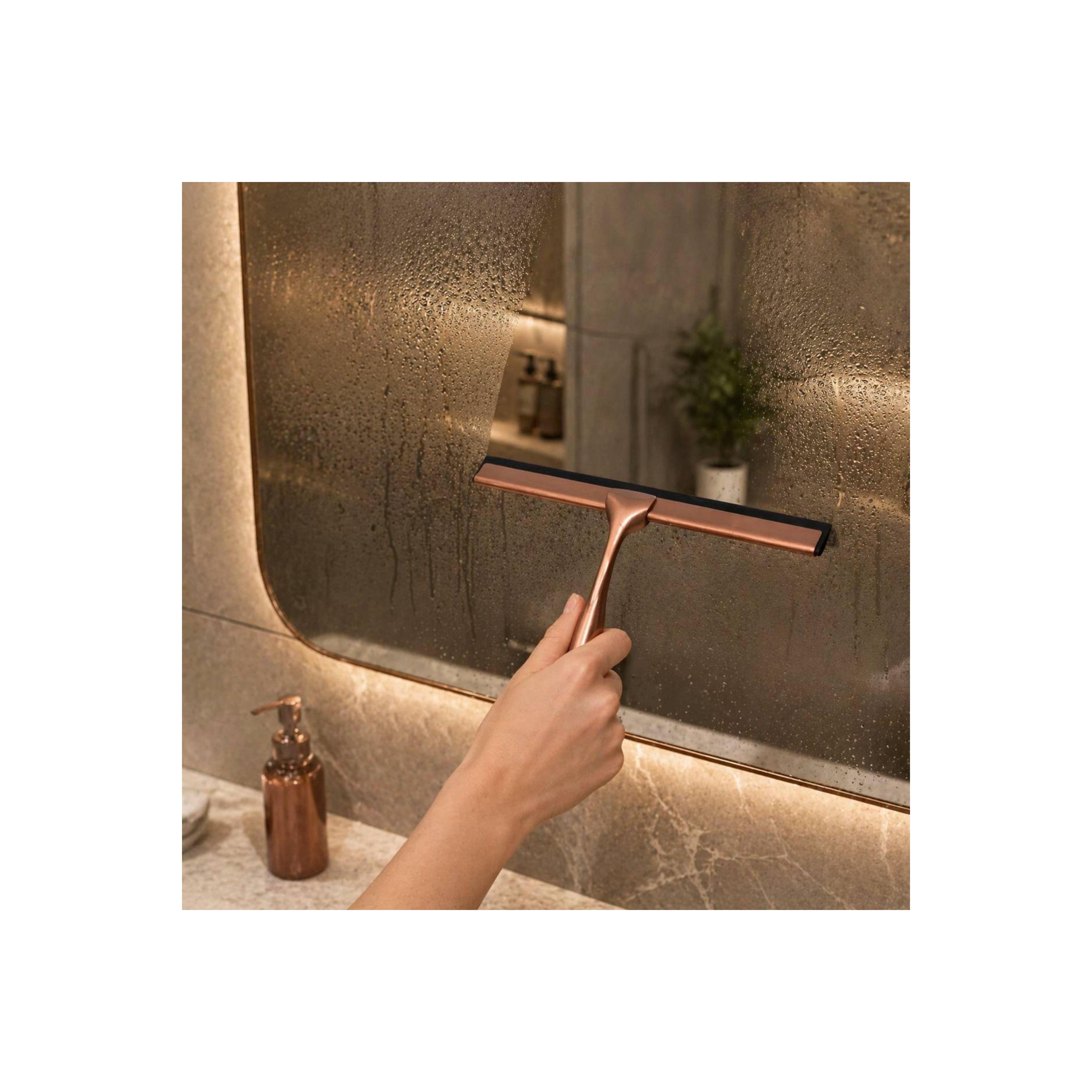 Bathroom squeegee Brush Copper