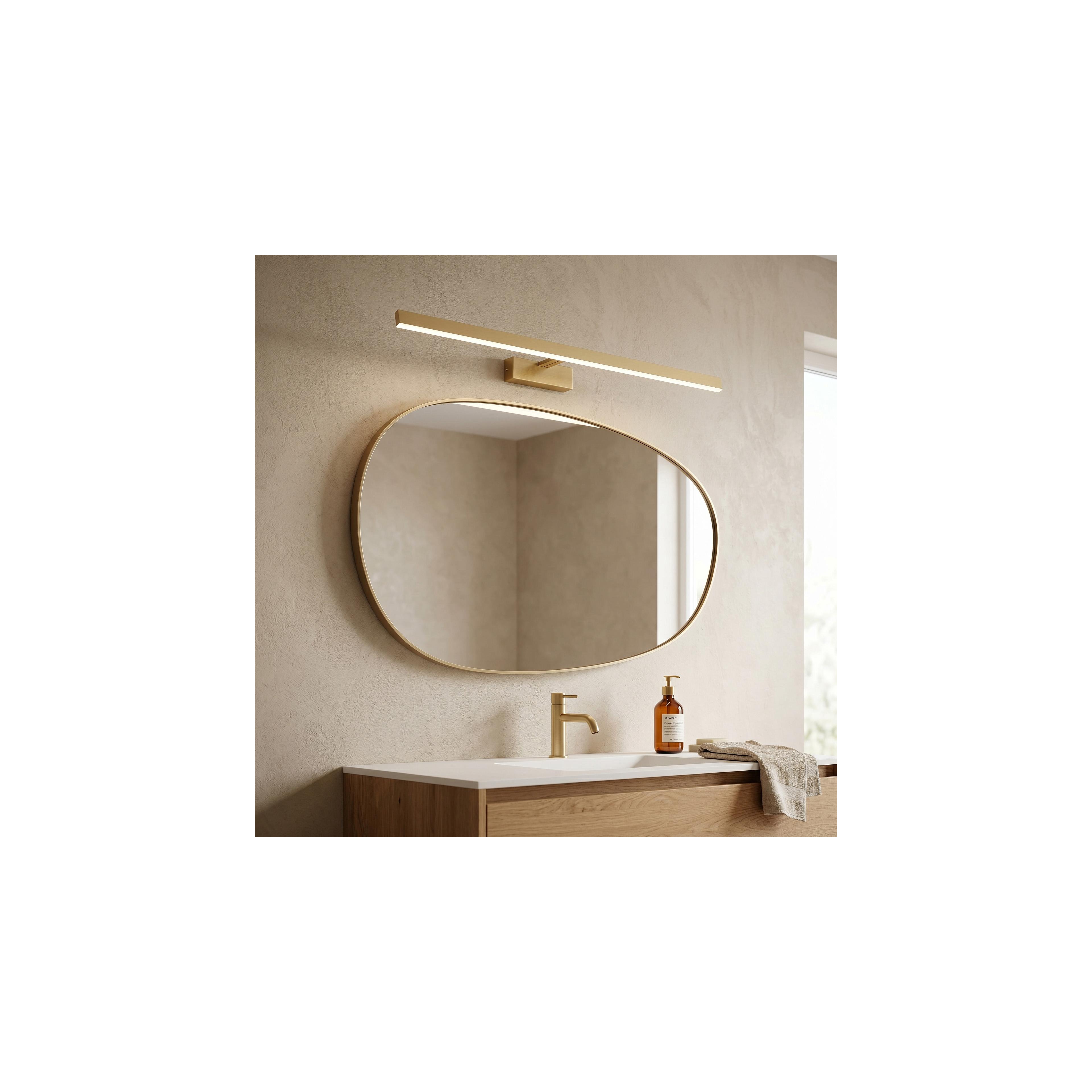 Kopalniška stenska LED svetilka SWE009-1W 73cm BRUSH GOLD